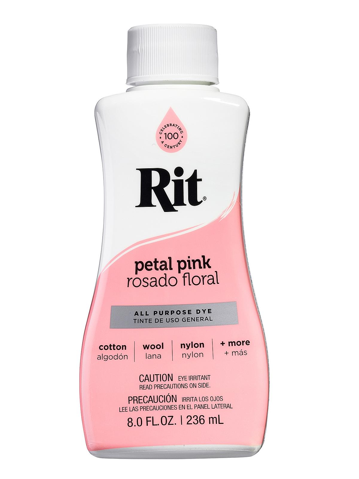 Dyes petal pink liquid 8 oz. bottle