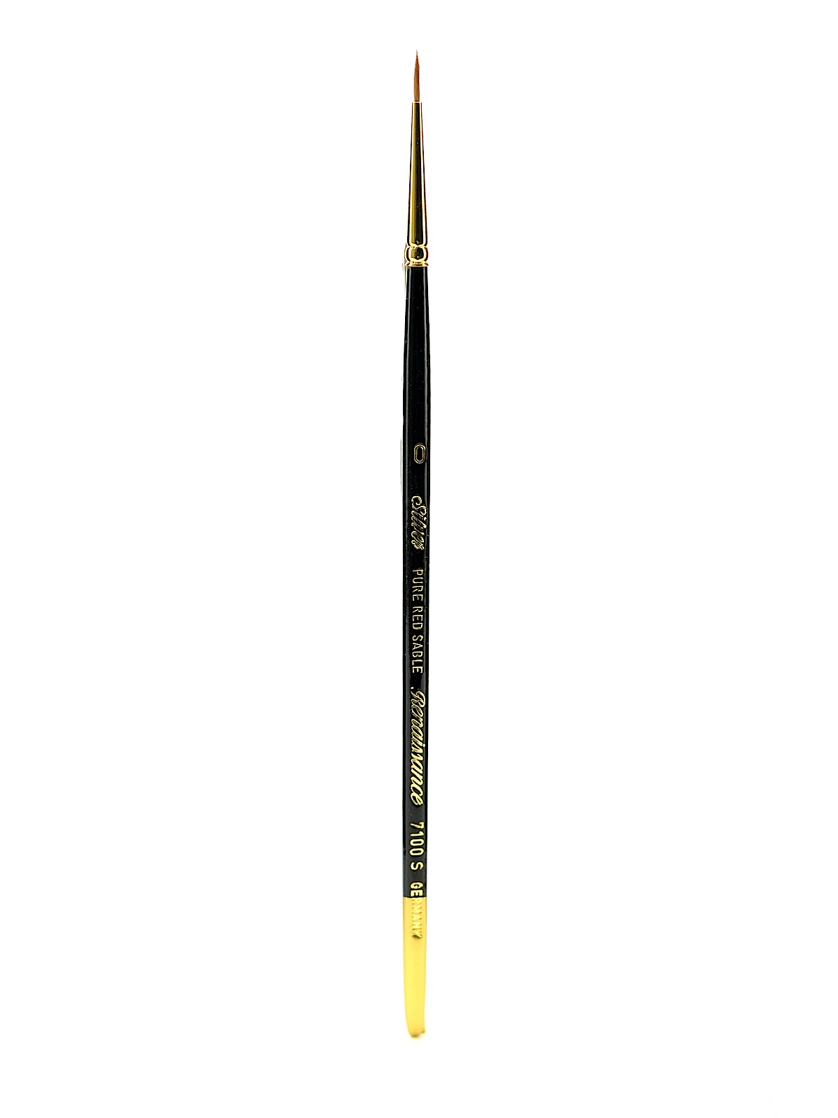 Renaissance Series Brushes Short Handle 0 round
