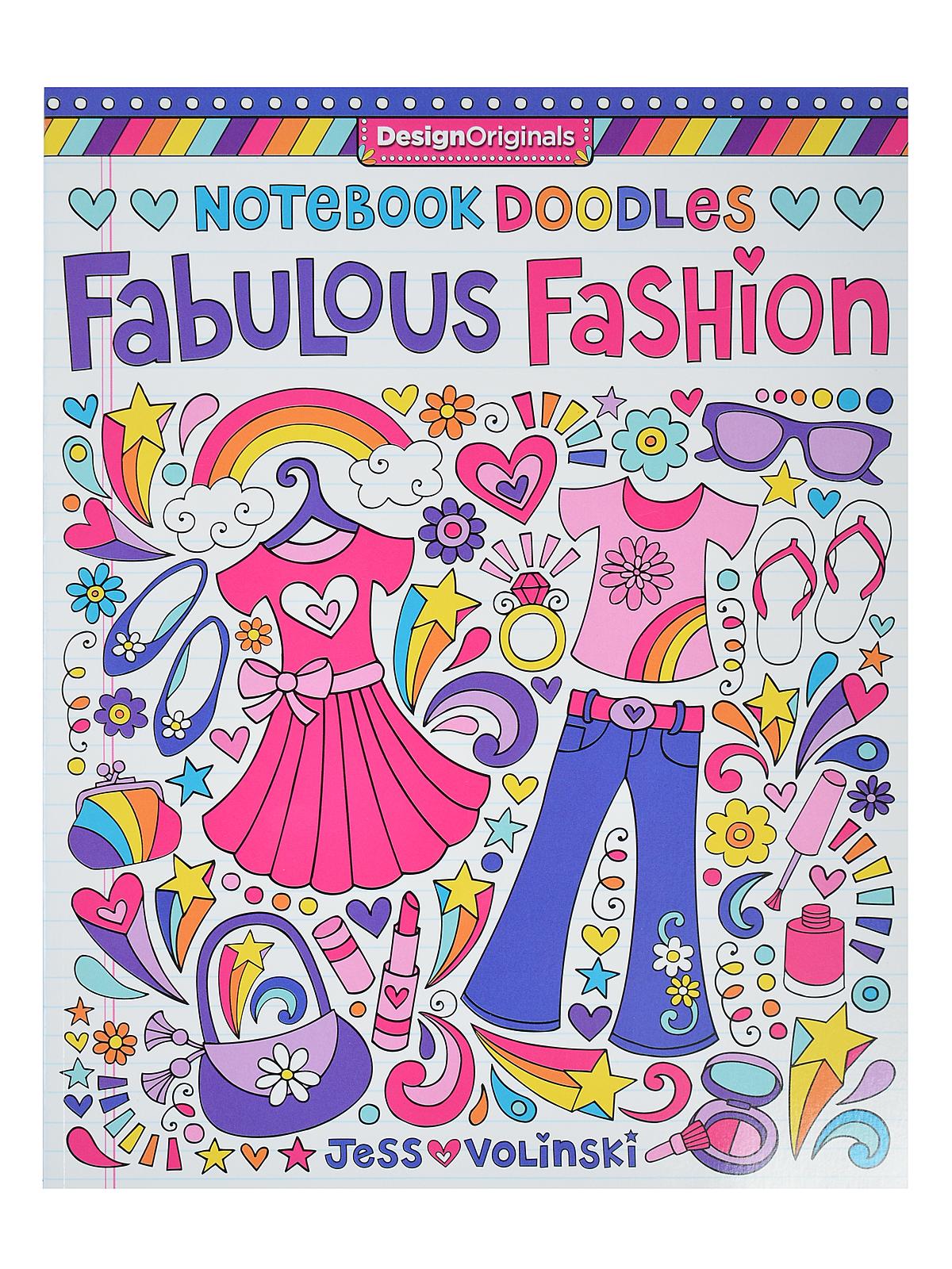 Notebook Doodles Fabulous Fashion