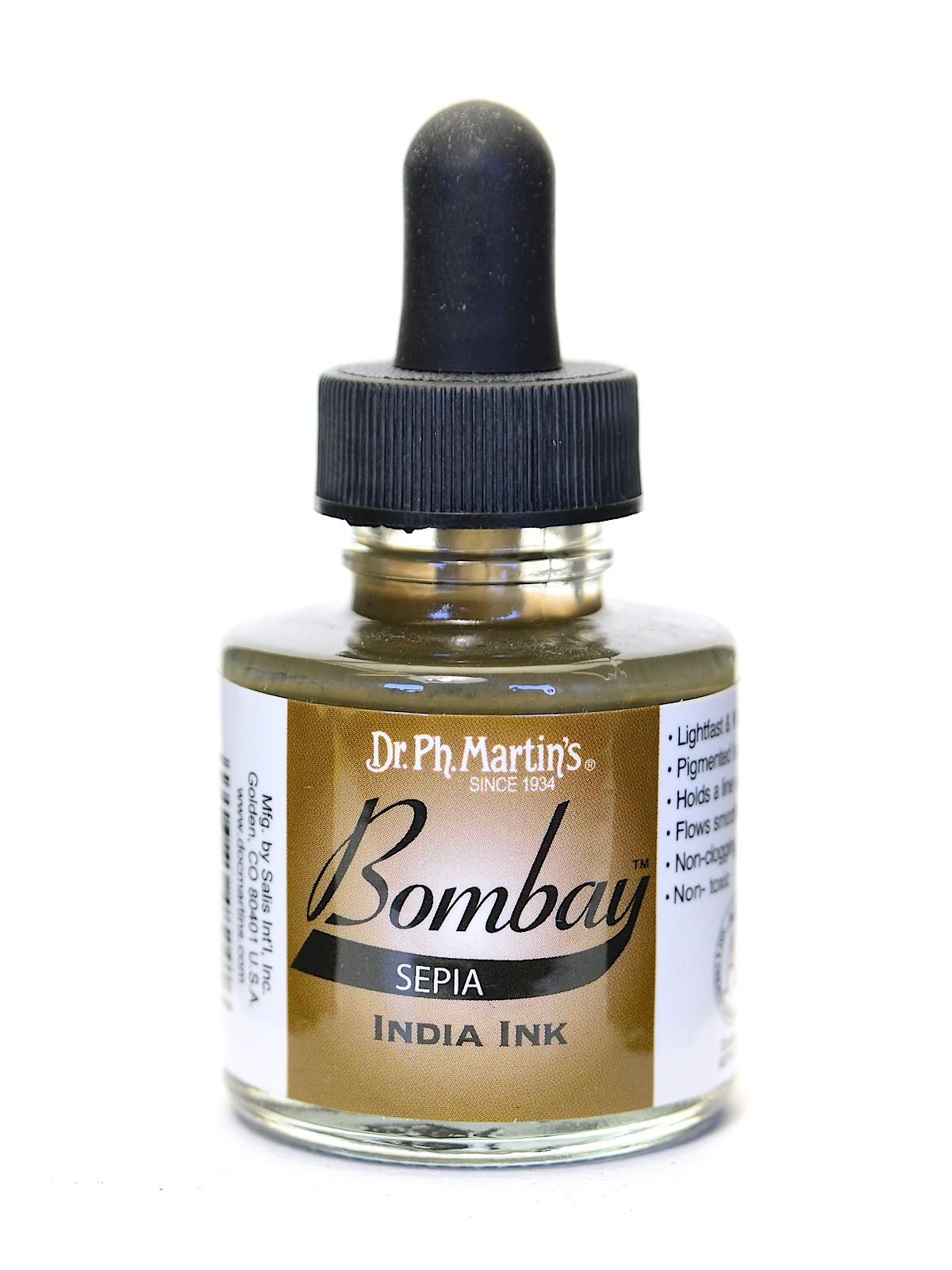 Bombay India Ink 1 Oz. Sepia