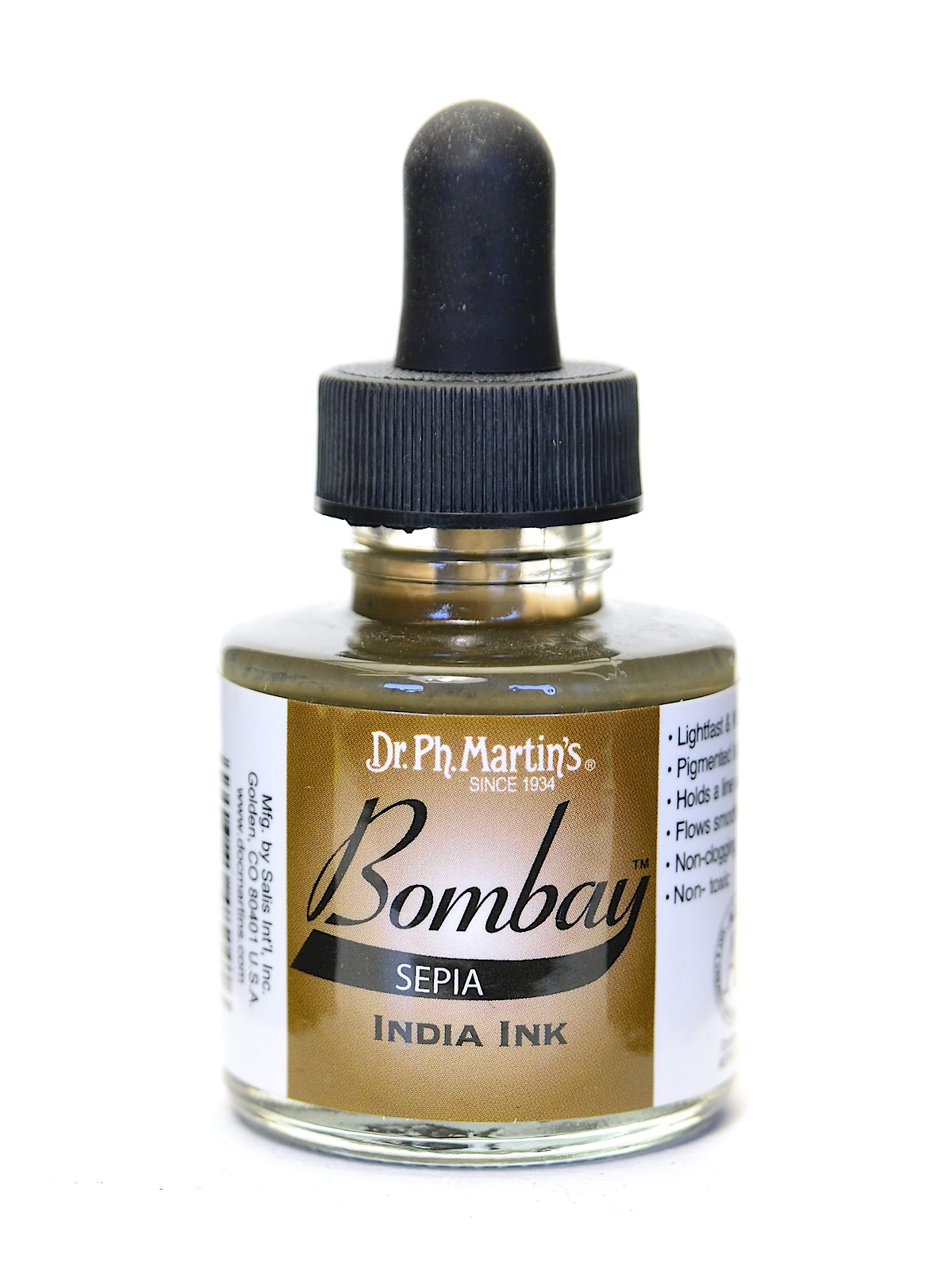 Bombay India Ink 1 oz. sepia