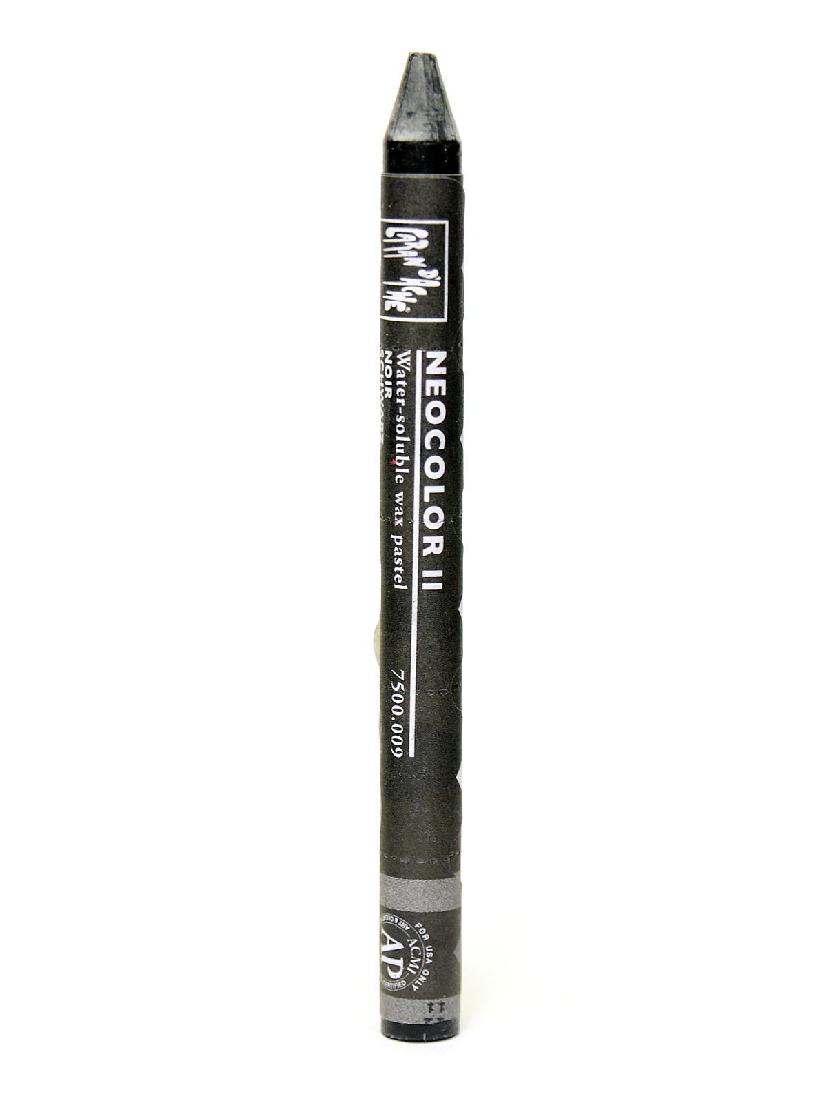 Neocolor II Aquarelle Water Soluble Wax Pastels black