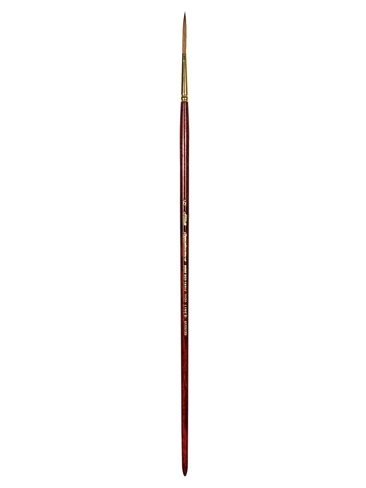 Renaissance Series Brushes Long Handle 6 script liner 7126