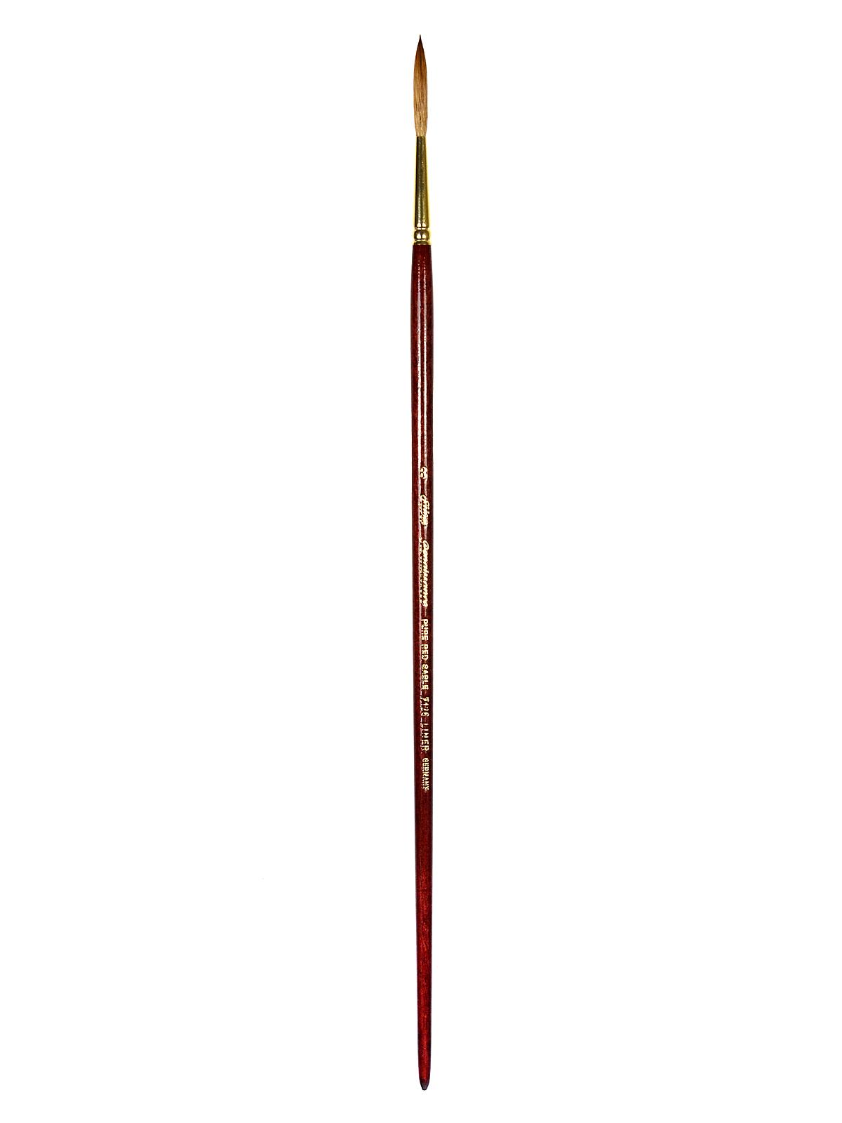 Renaissance Series Brushes Long Handle 8 script liner 7126