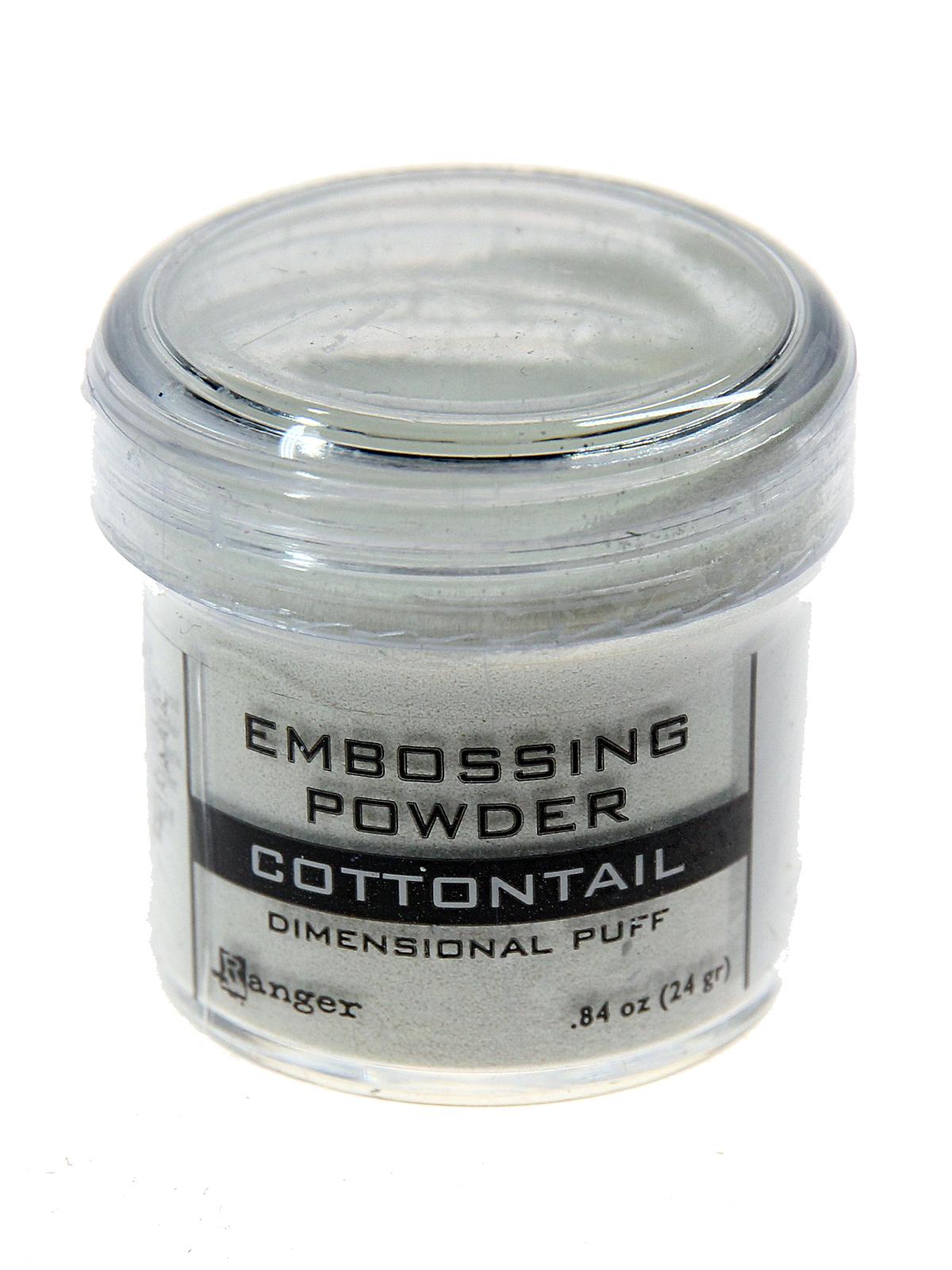Embossing Powders cottontail puff 0.84 oz. jar