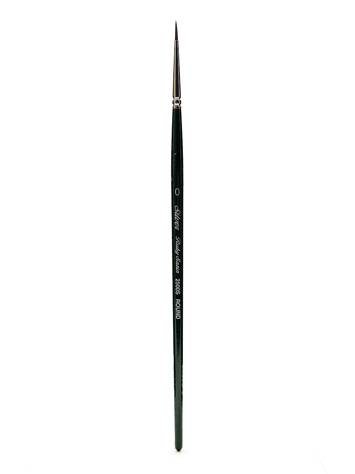 Ruby Satin Series Synthetic Brushes Short Handle 0 round 2500S