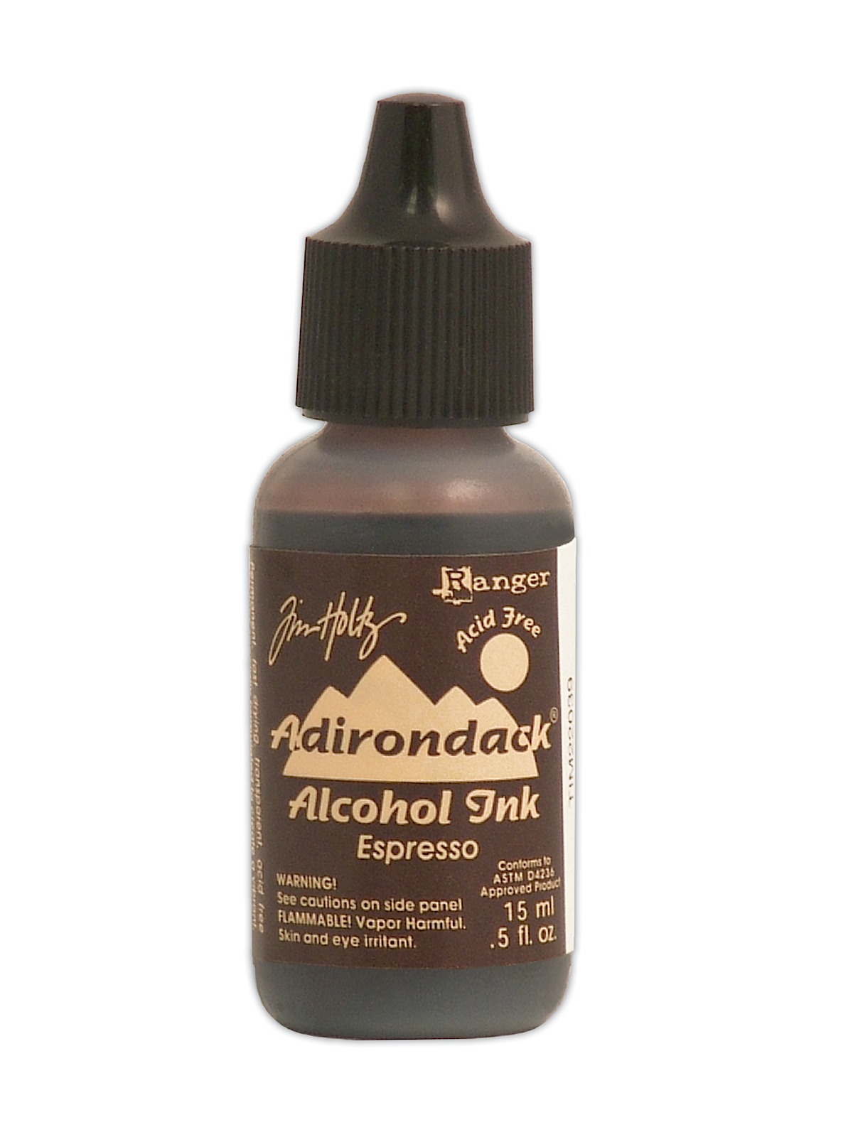 Tim Holtz Alcohol Inks espresso 0.5 oz. bottle