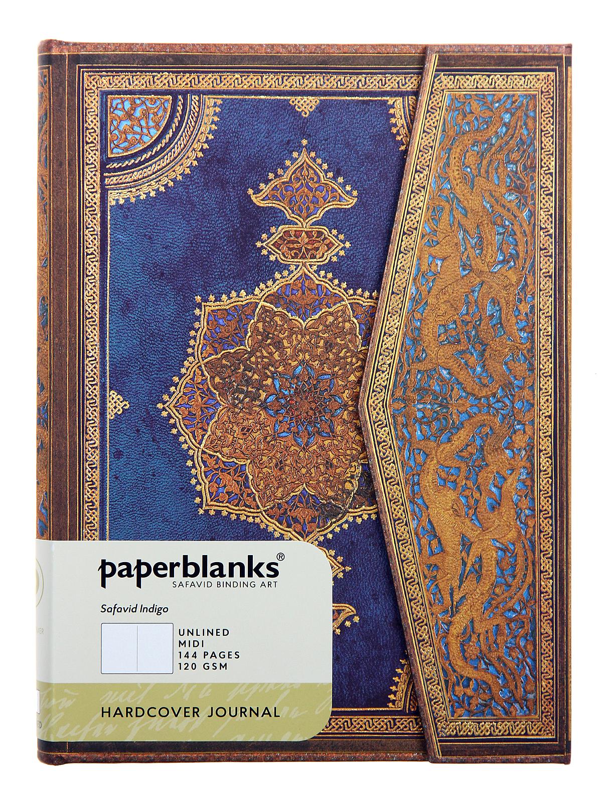 Safavid Indigo Midi 5 in. x 7 in. 144 pages, unlined