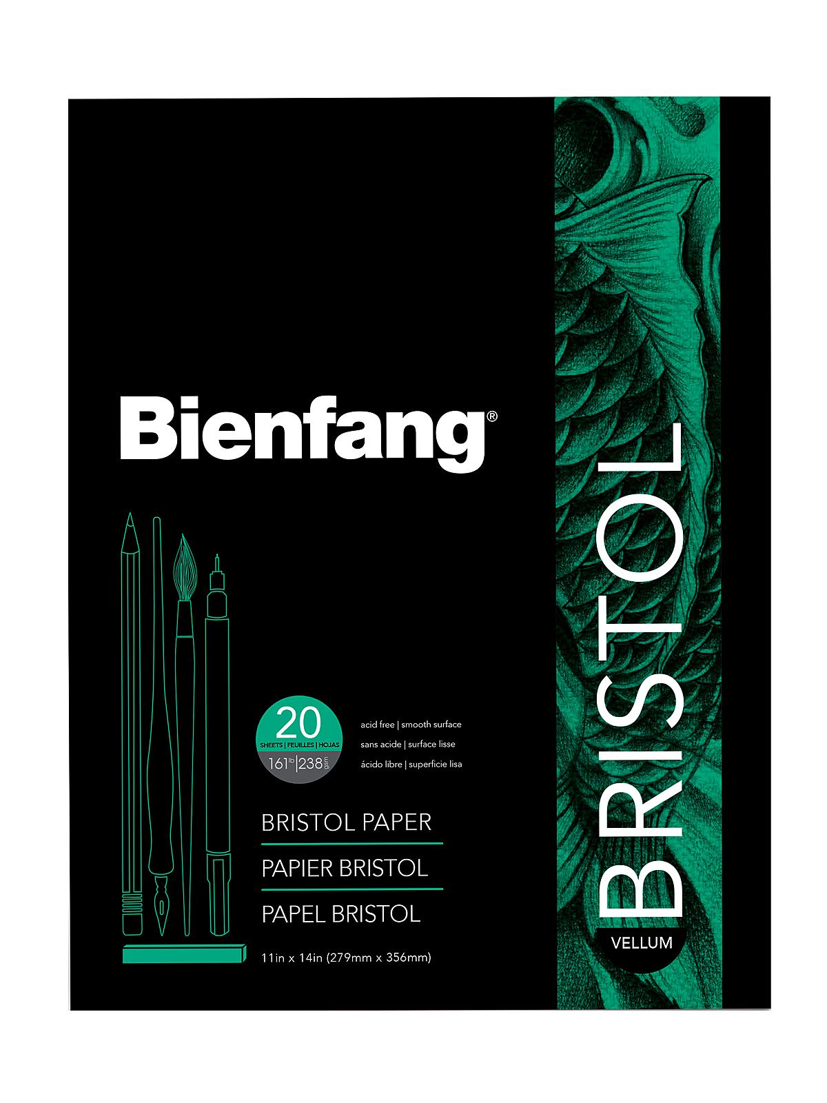 Drawing Bristol vellum 11 in. x 14 in.