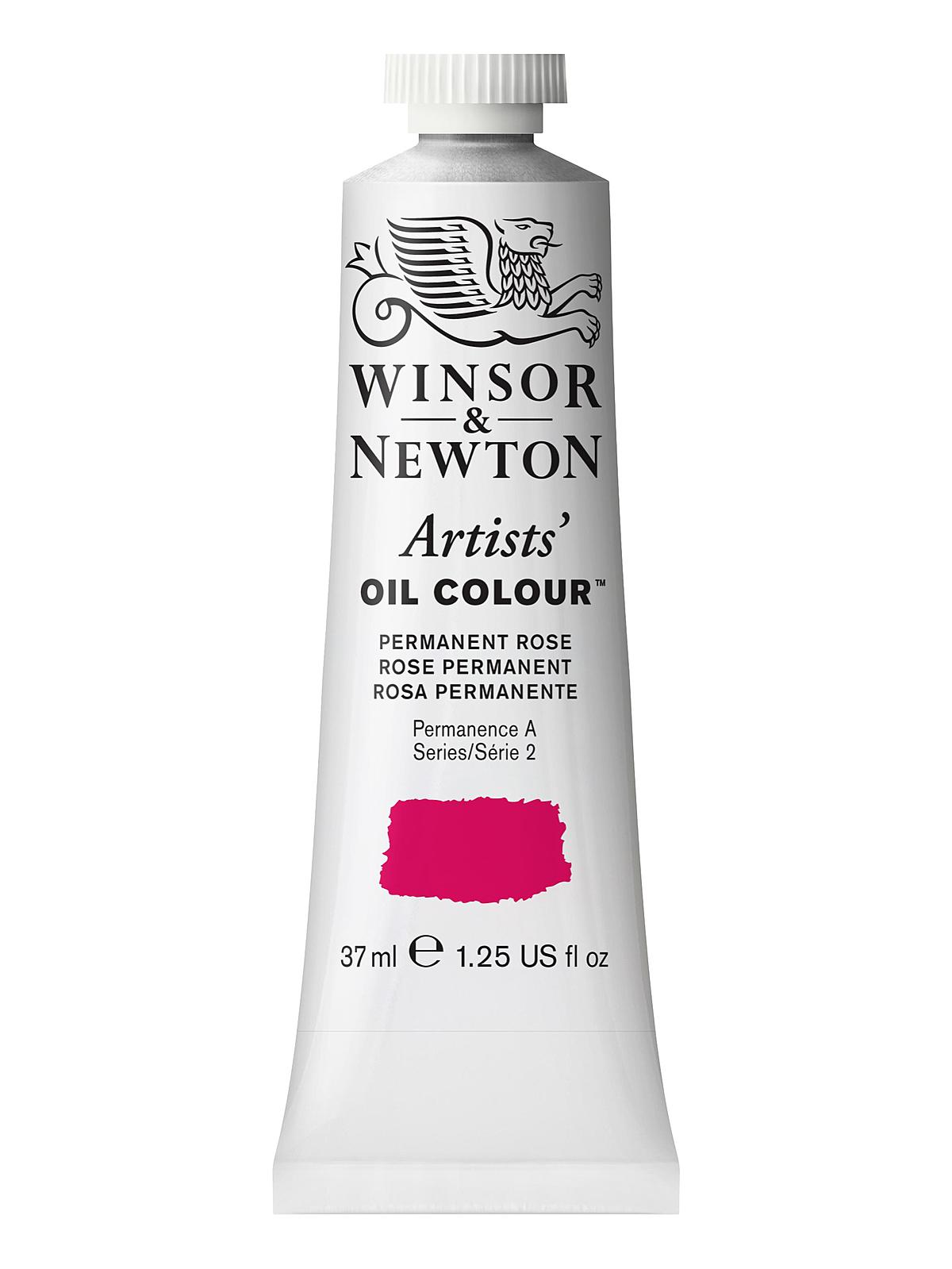 Artists' Oil Colours permanent rose 502 37 ml