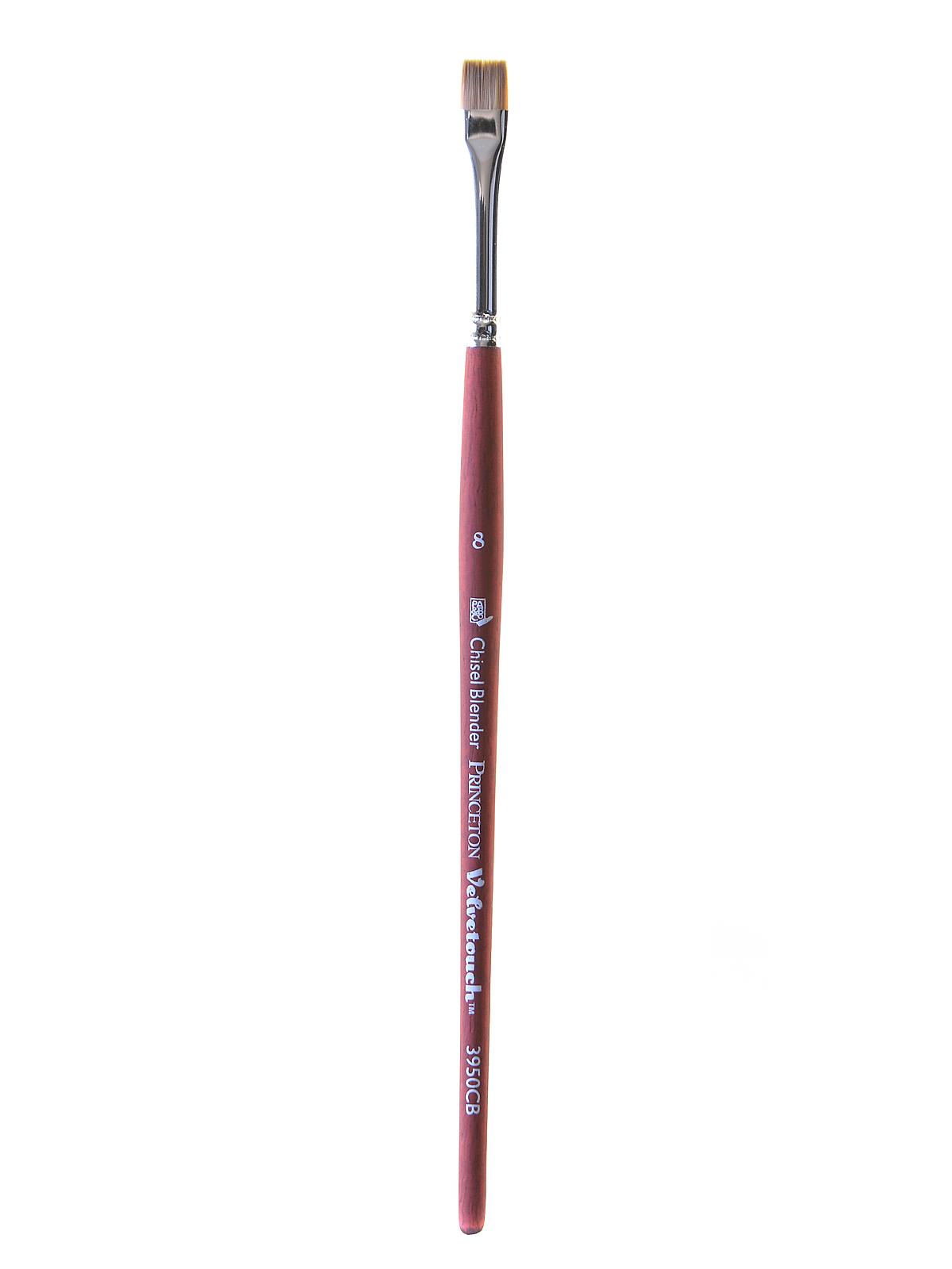 Series 3950 Velvetouch Mixed Media Brushes 8 chisel blender