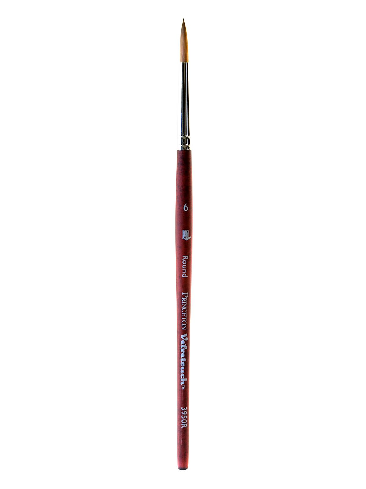 Series 3950 Velvetouch Mixed Media Brushes 6 round
