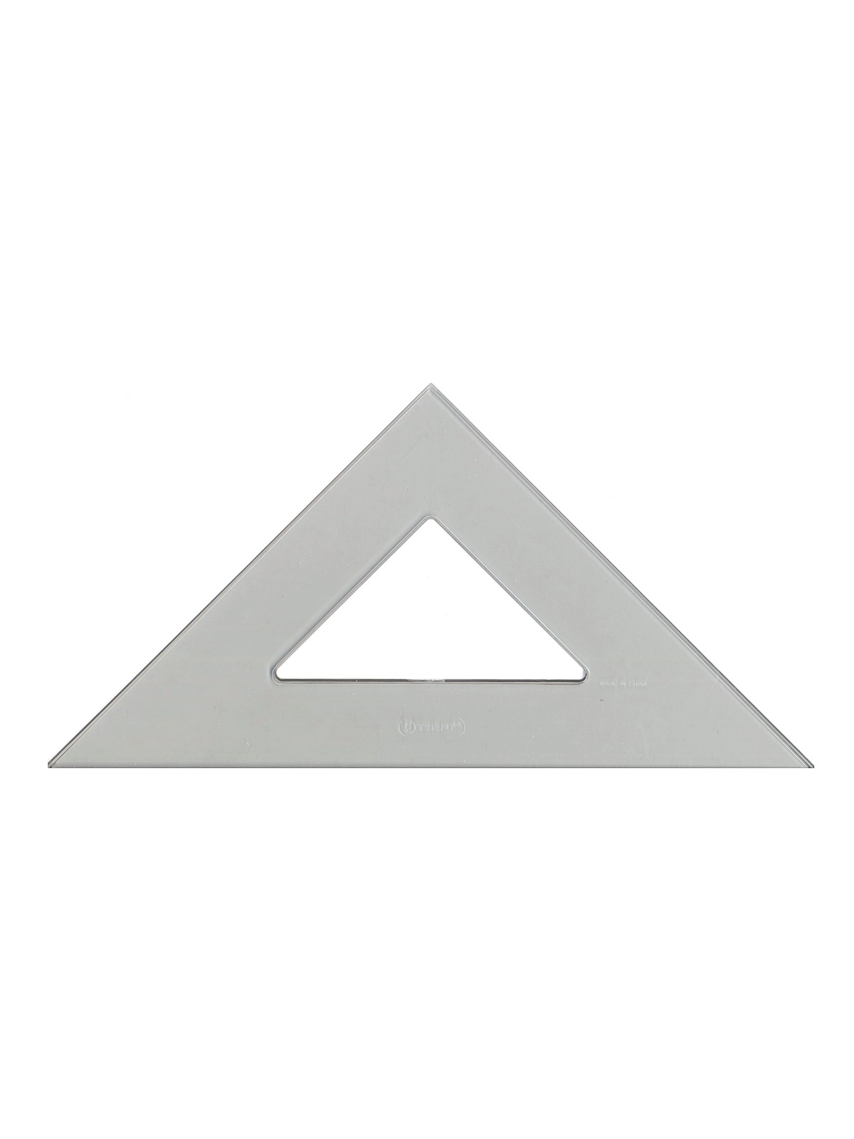 Transparent Triangles professional-45 90 degree 6 in.