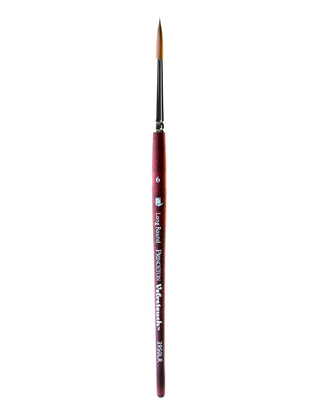 Series 3950 Velvetouch Mixed Media Brushes 6 long round
