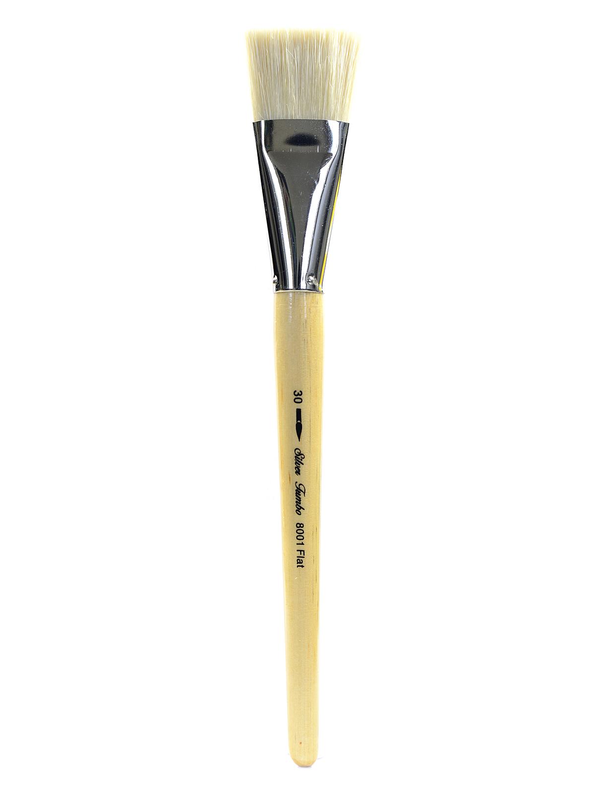 Silver Jumbo Brushes flat 30