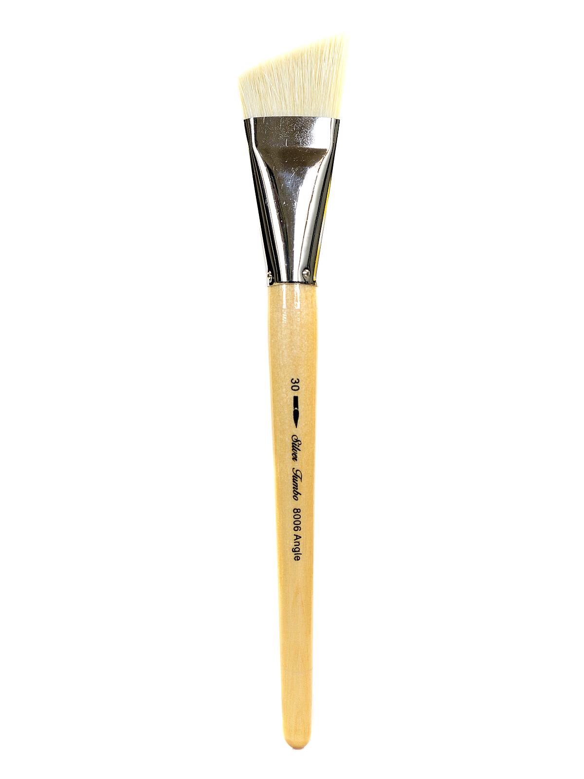 Silver Jumbo Brushes angle 30