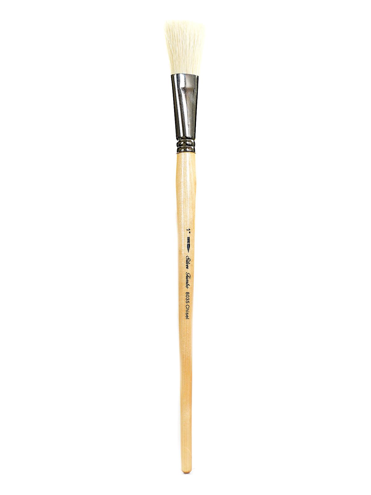 Silver Jumbo Brushes Chisel 1 In.