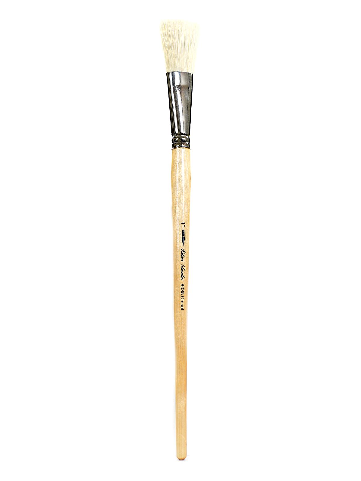 Silver Jumbo Brushes chisel 1 in.