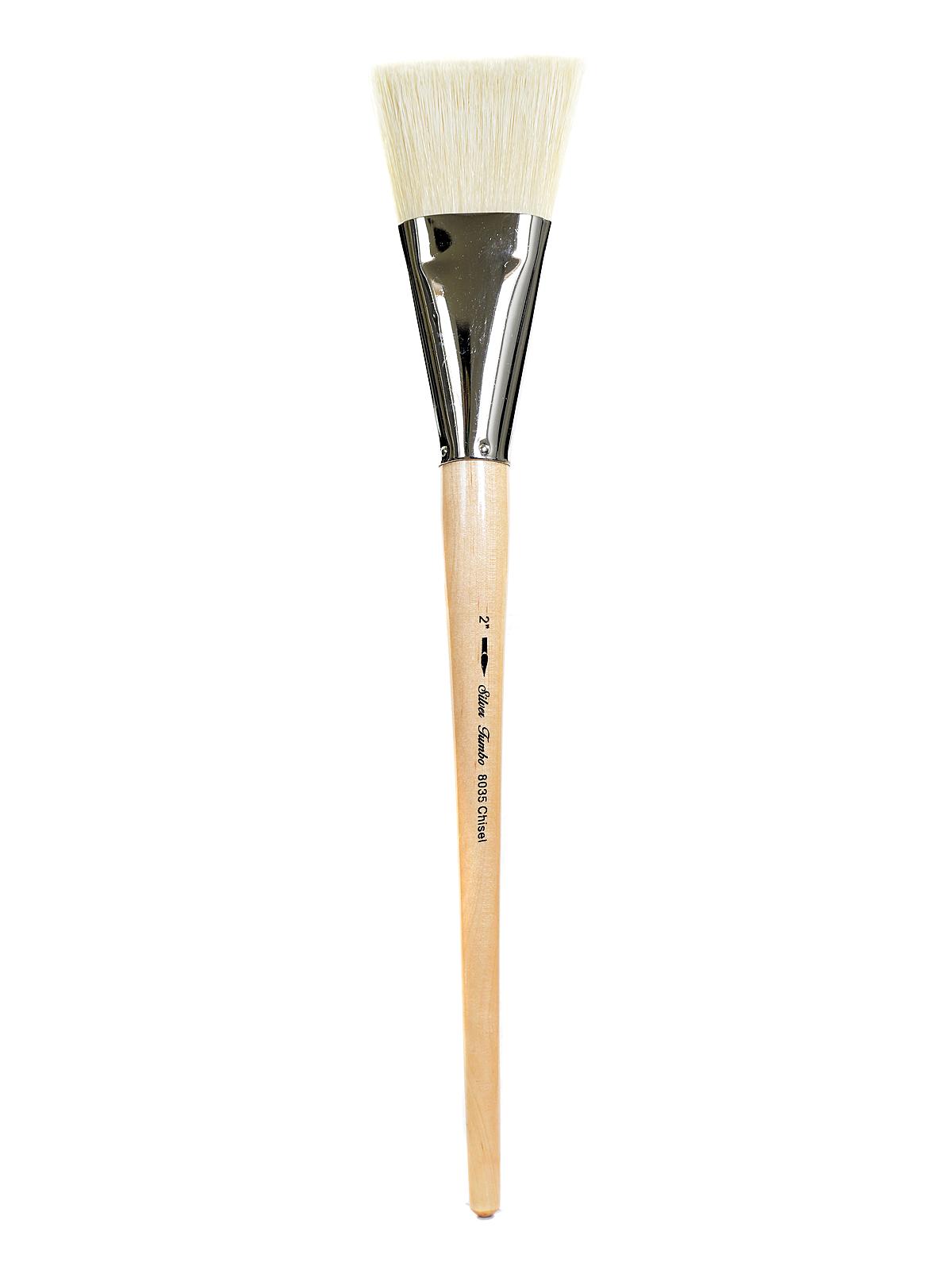 Silver Jumbo Brushes chisel 2 in.