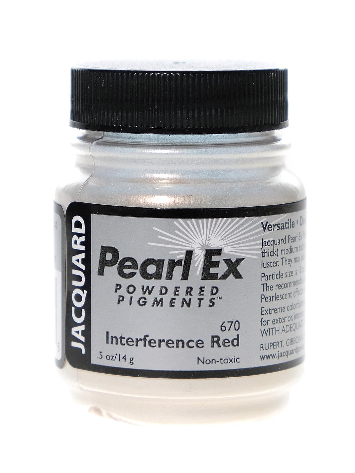 Pearl Ex Powdered Pigments Interference Red 0.50 Oz.