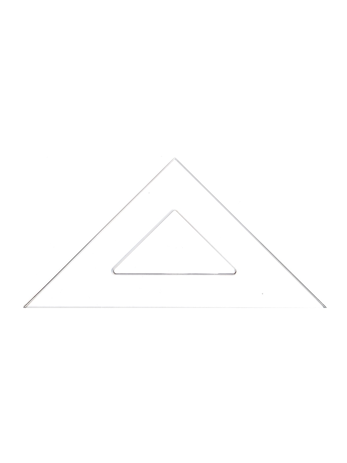 Transparent Triangles Scholastic-45 90 Degree 8 In.