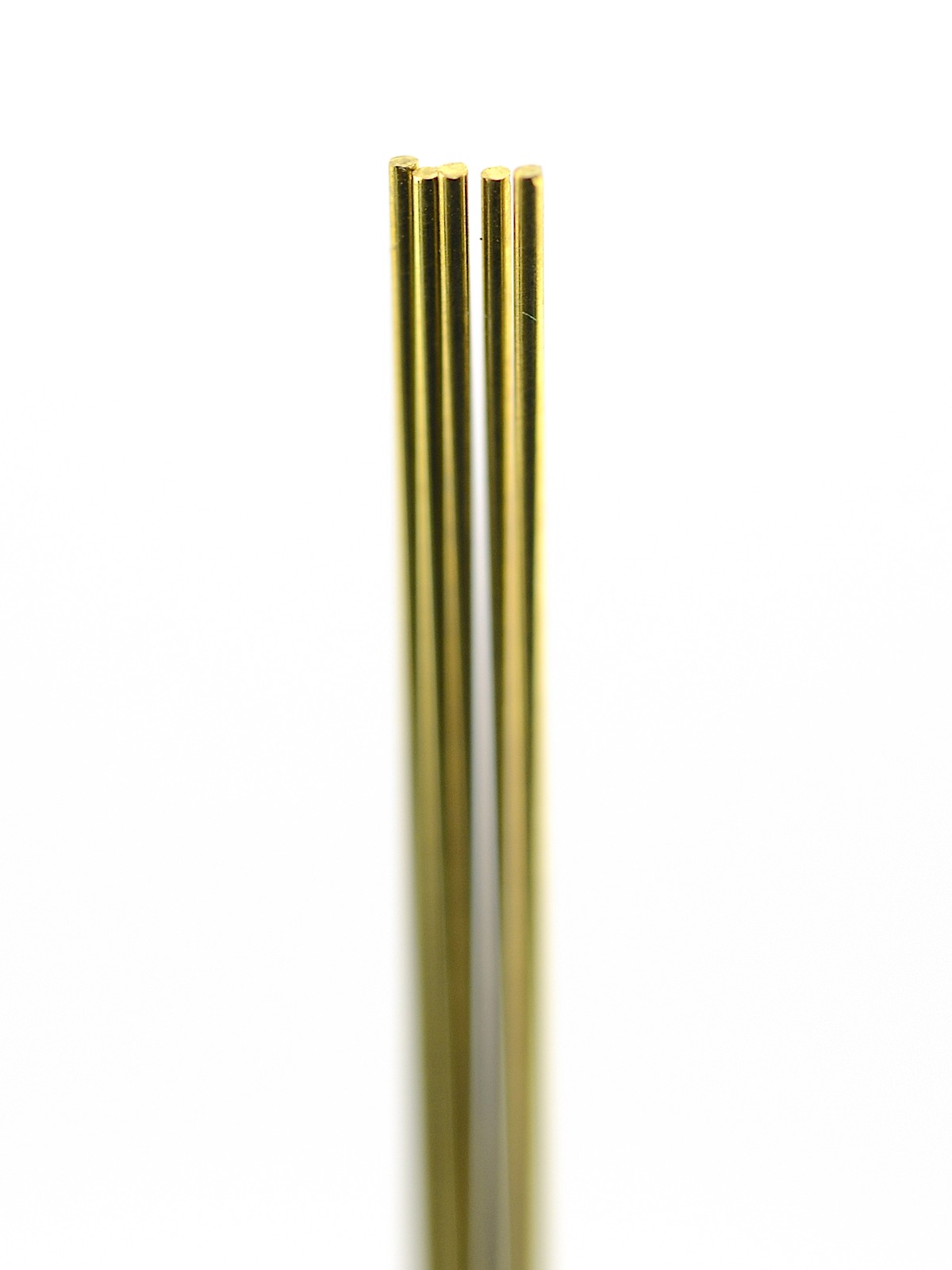 Metal Rods 1 32 in. brass 12 in. 5 piece set