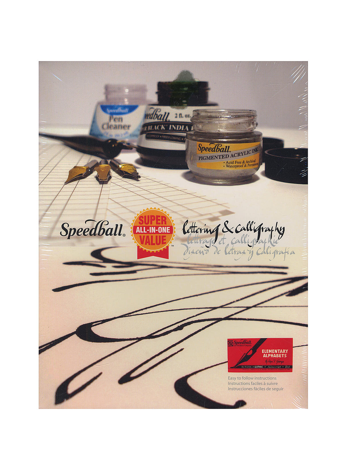 Super Value Lettering & Calligraphy Kit calligraphy kit
