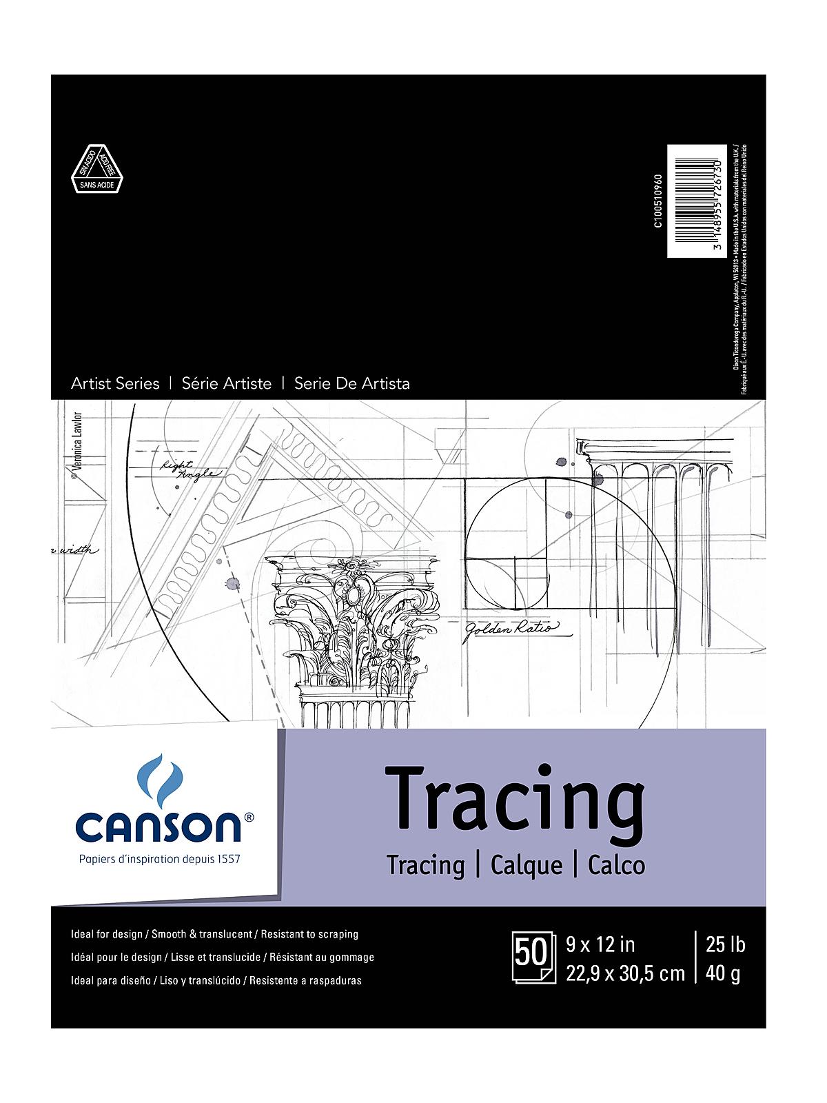 Tracing Pad 9 in. x 12 in.