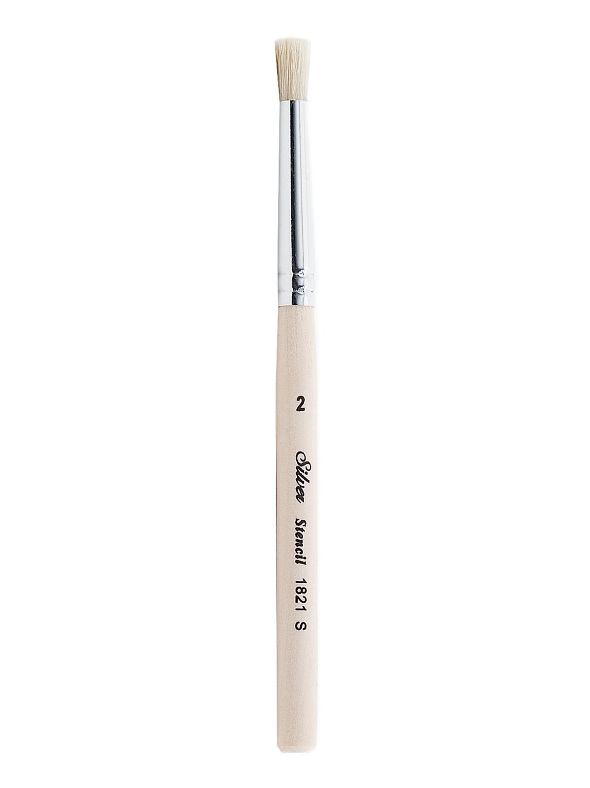 Series 1821S Stencil Hog Bristle Brush 2