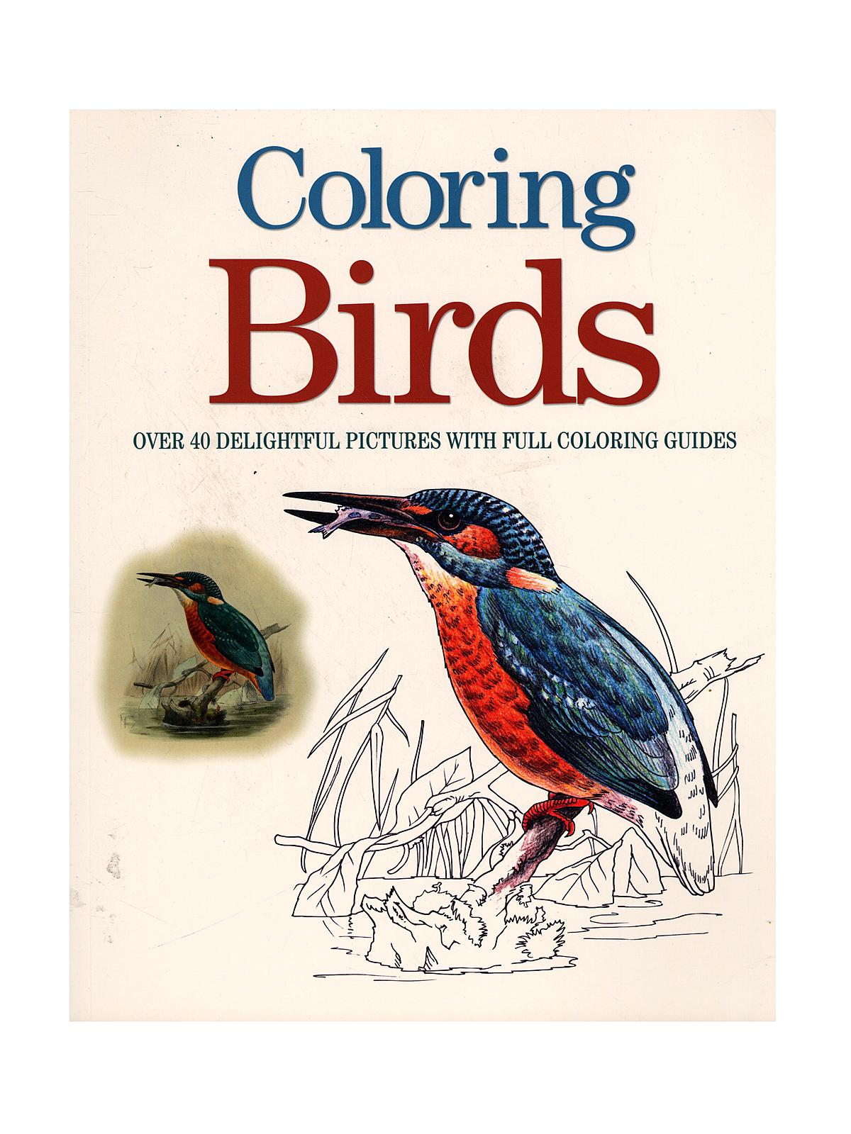 Adult Coloring Books Birds