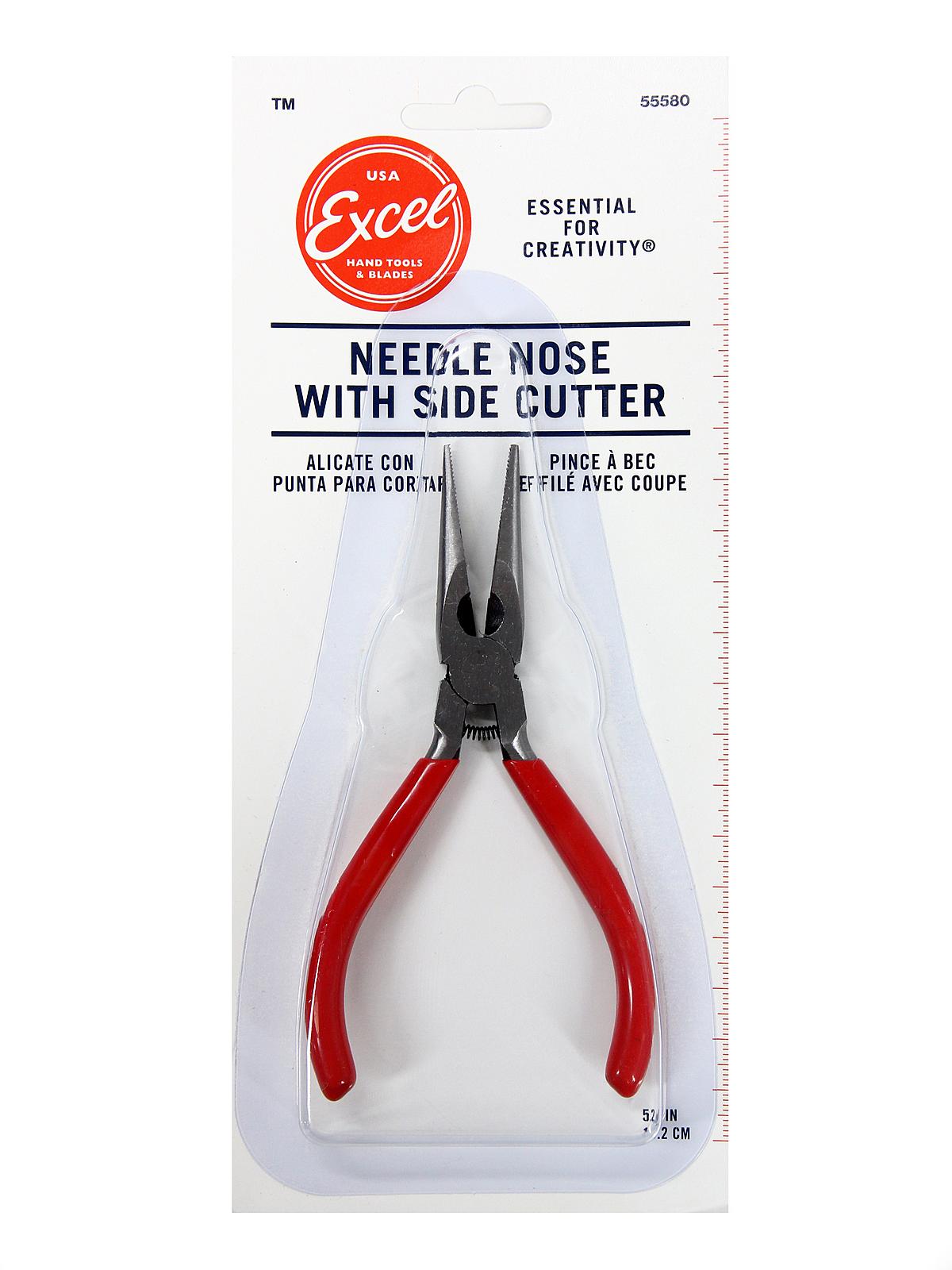 Needle Nose Pliers with Side Cutter pliers
