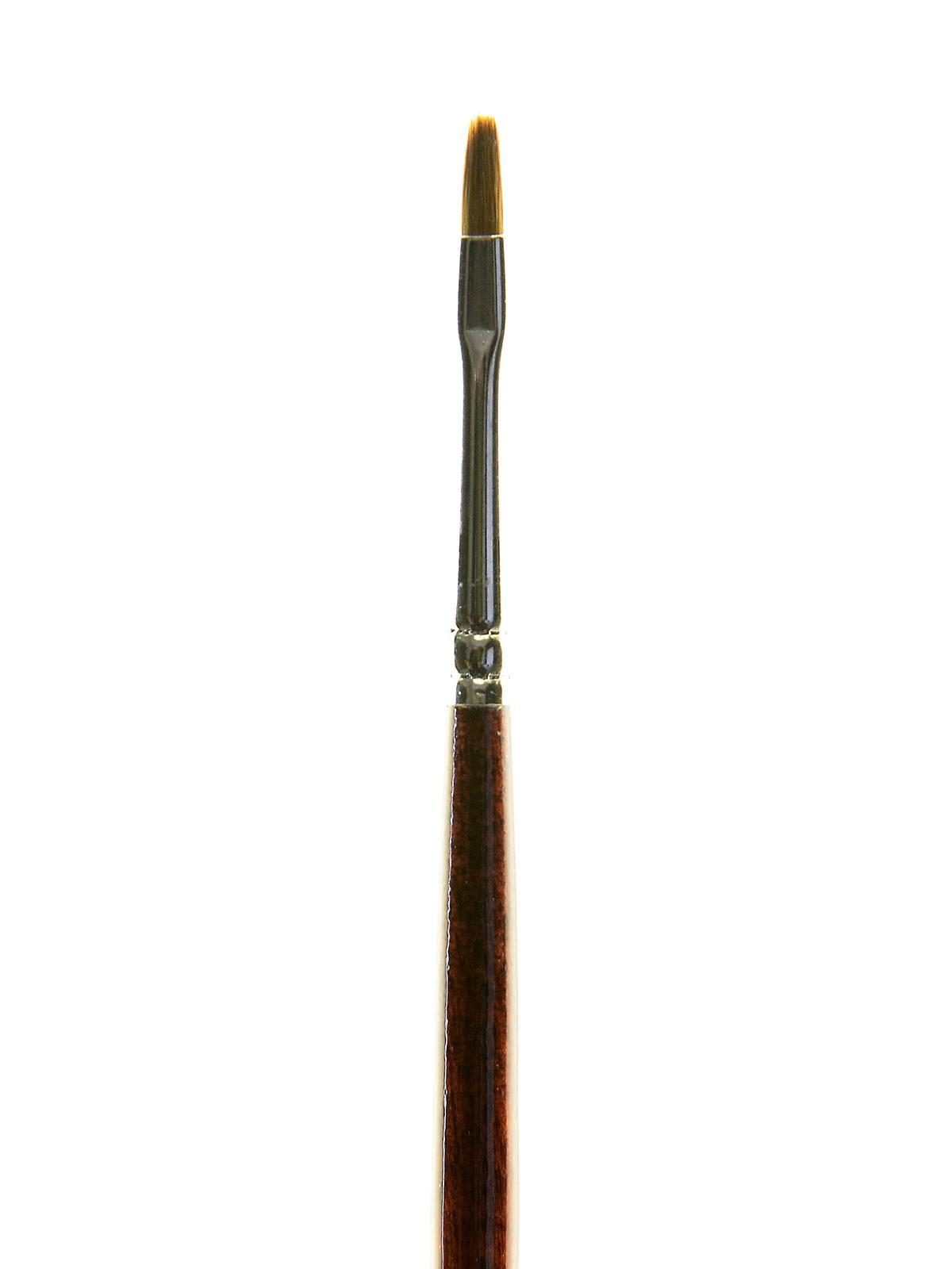 Series 7000 Long Handled Kolinsky Sable Brushes Bright Size 2