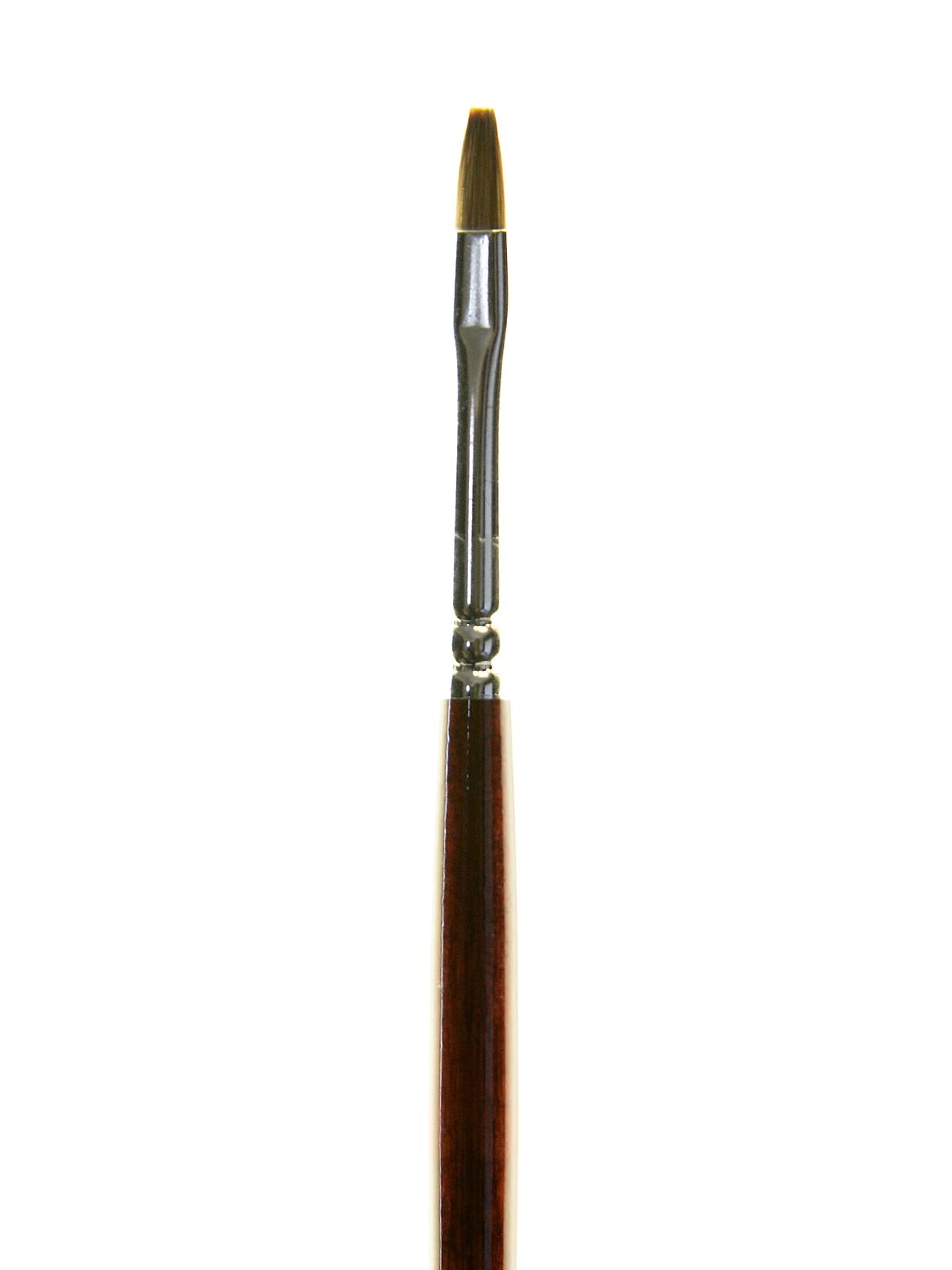 Series 7000 Long Handled Kolinsky Sable Brushes Bright Size 4