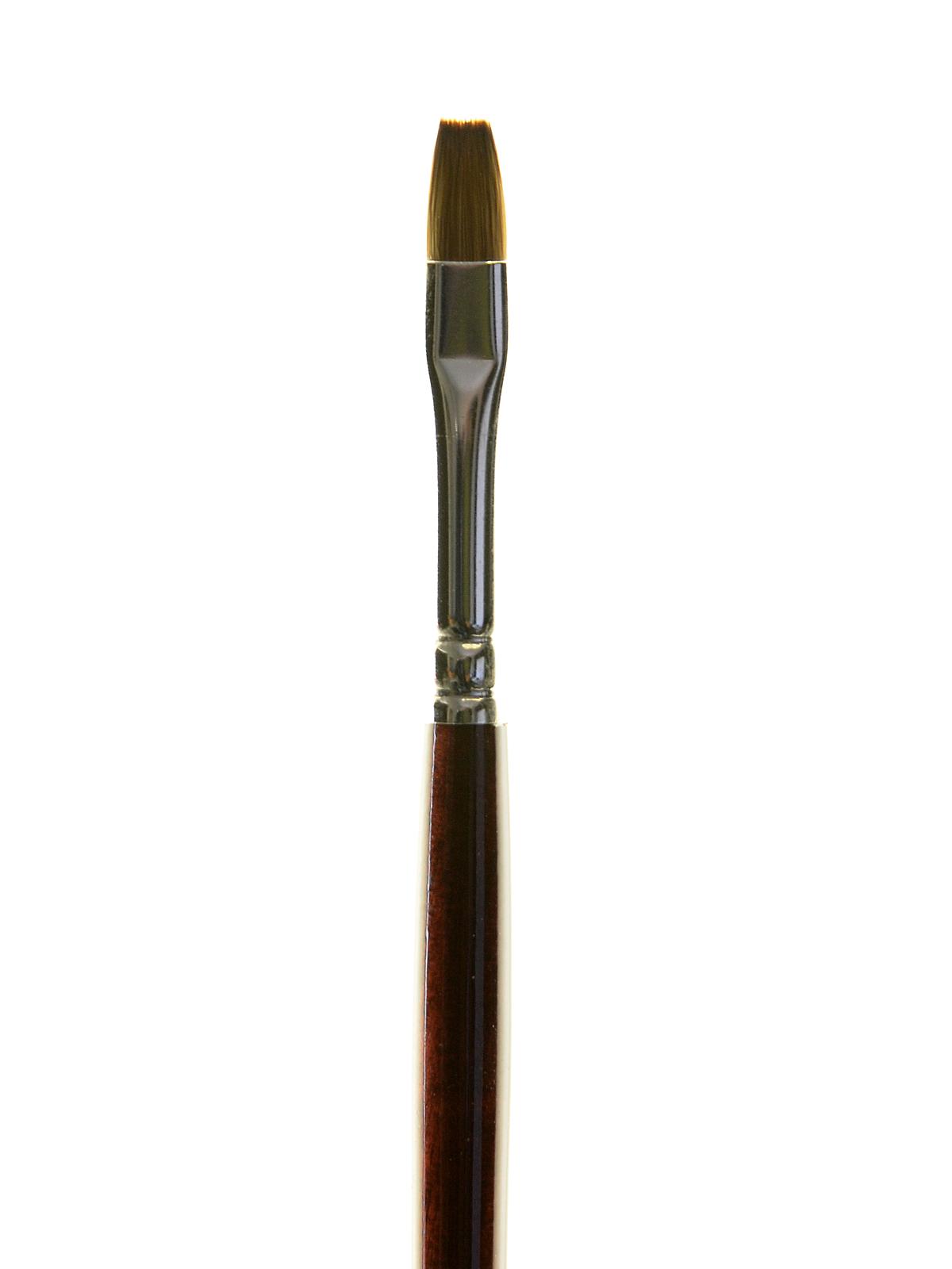Series 7000 Long Handled Kolinsky Sable Brushes Bright Size 6
