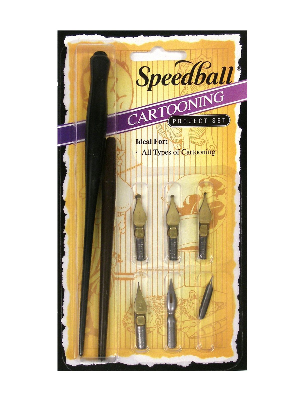 Cartooning Pen Set Set Of 6