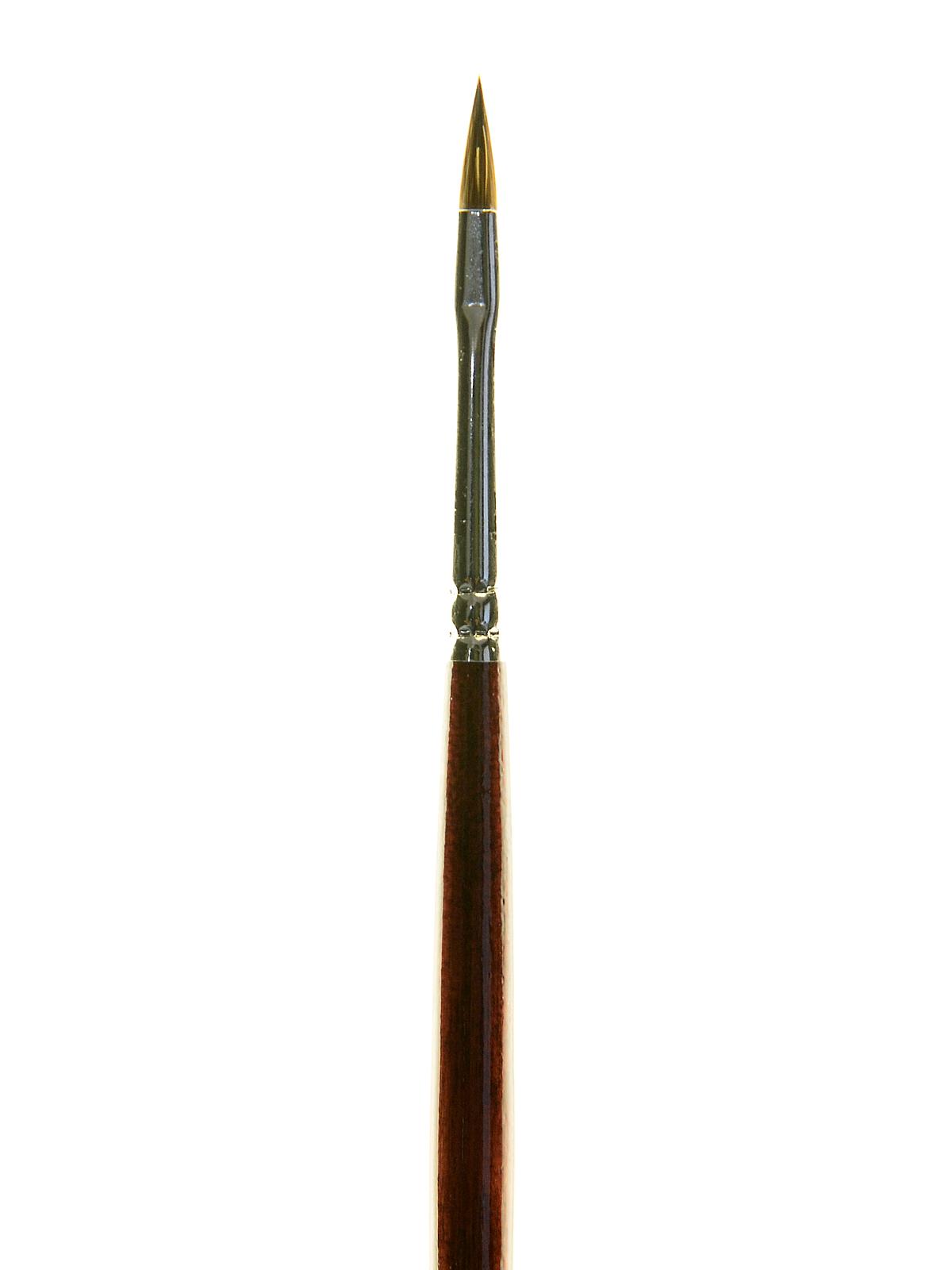 Series 7000 Long Handled Kolinsky Sable Brushes Filbert Size 2