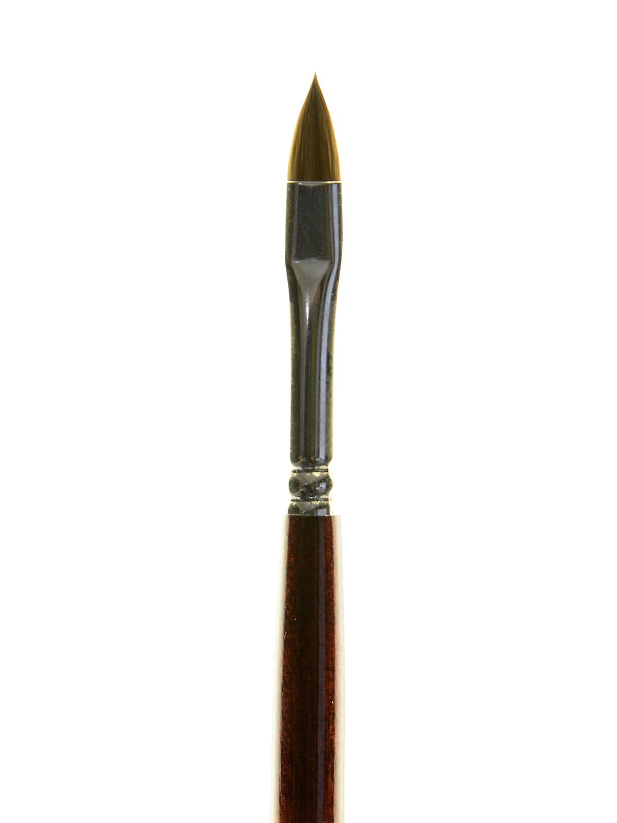 Series 7000 Long Handled Siberia Brushes filbert size 6