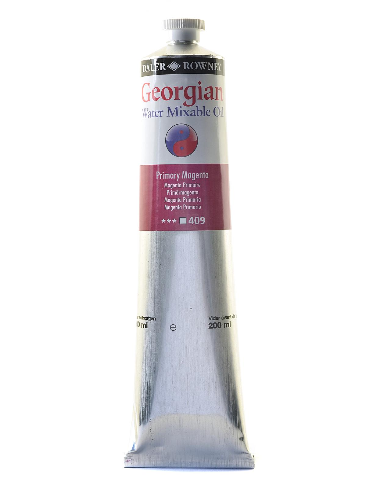 Georgian Water-mixable Oil Colors 200 Ml Primary Magenta
