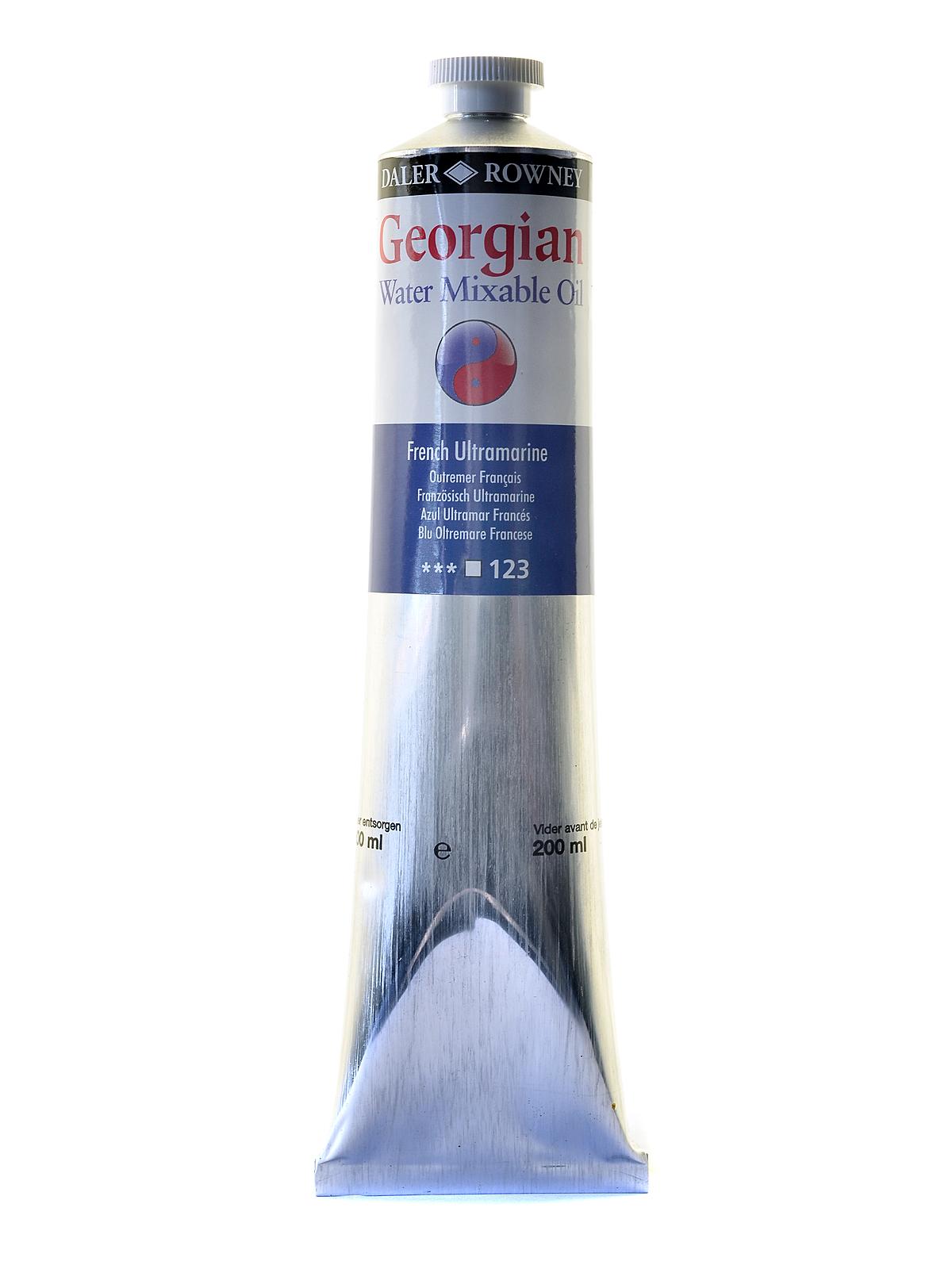 Georgian Water-mixable Oil Colors 200 Ml French Ultramarine