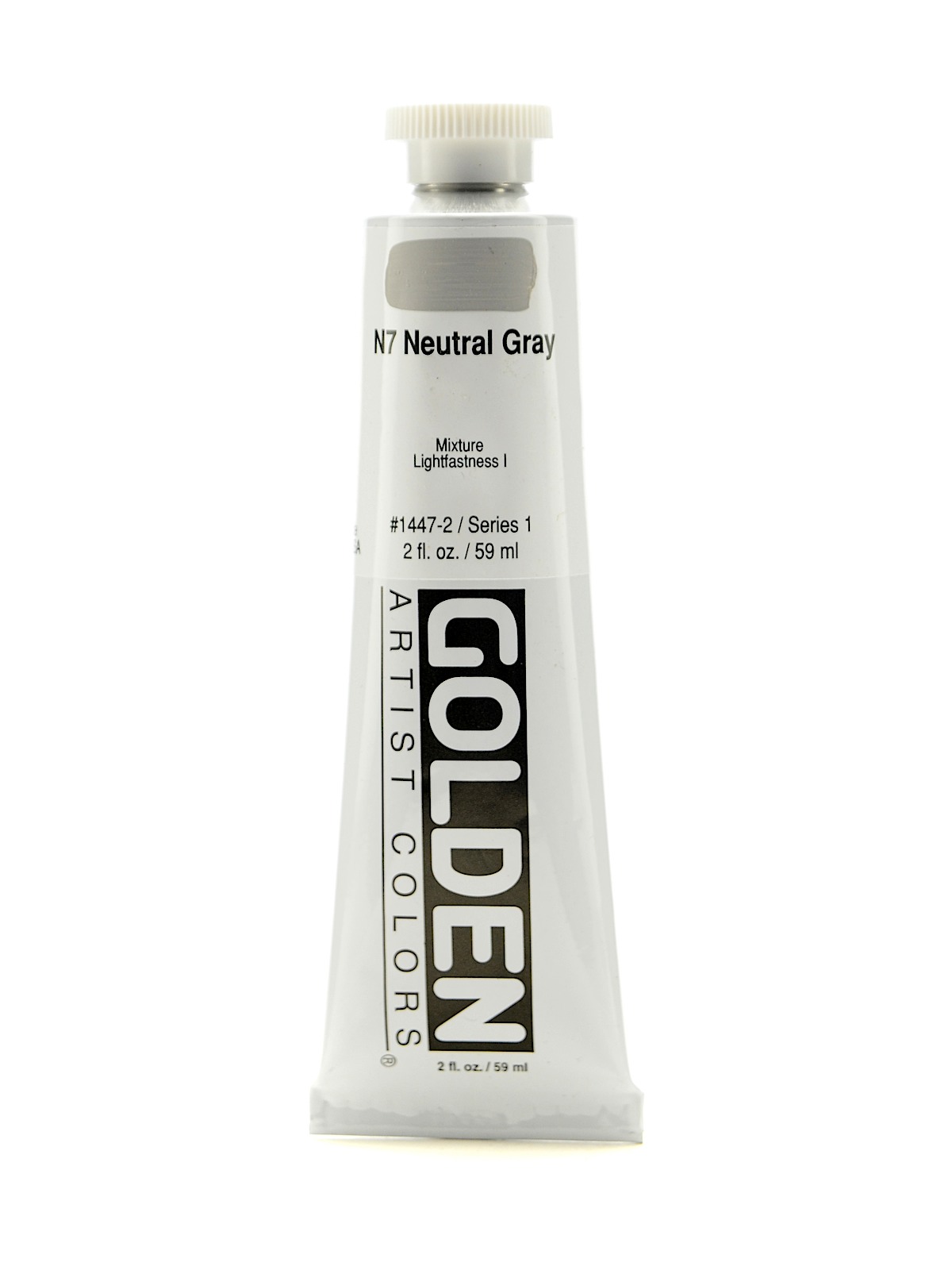 Heavy Body Acrylics neutral gray 7 2 oz.