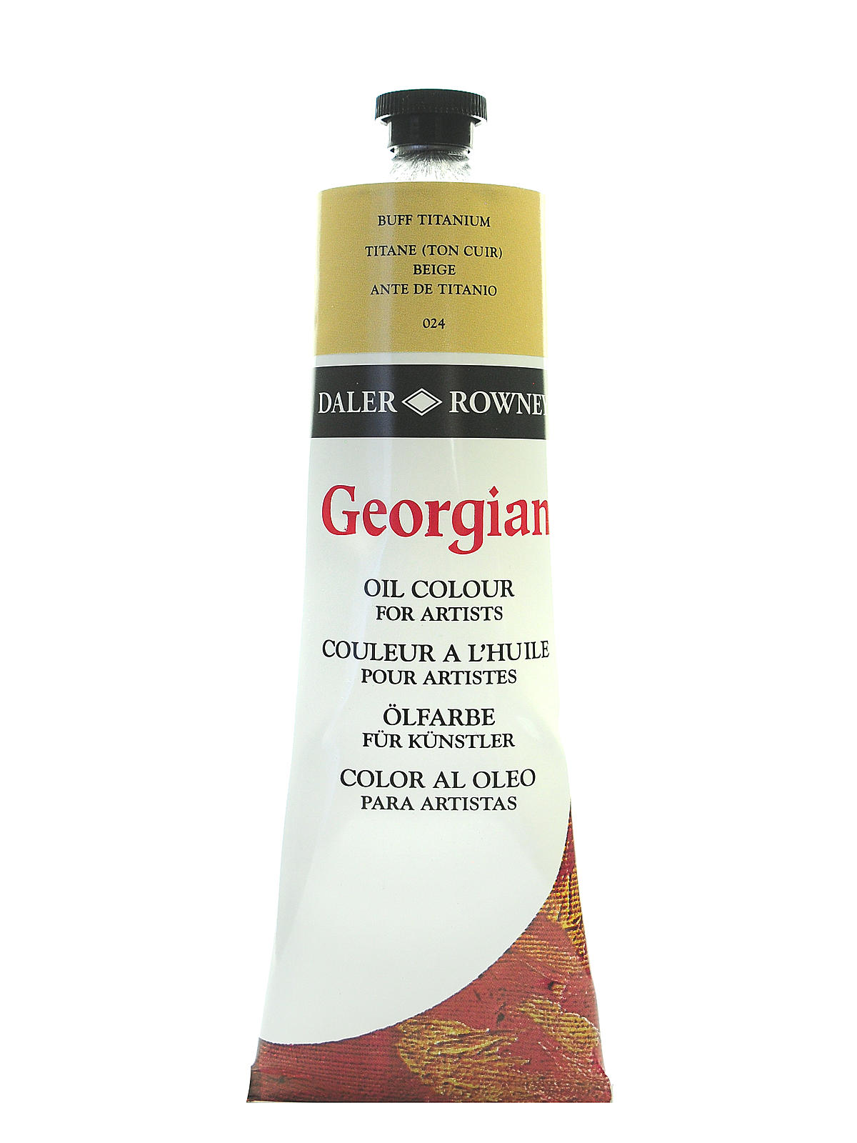 Georgian Oil Colours buff titanium 225 ml