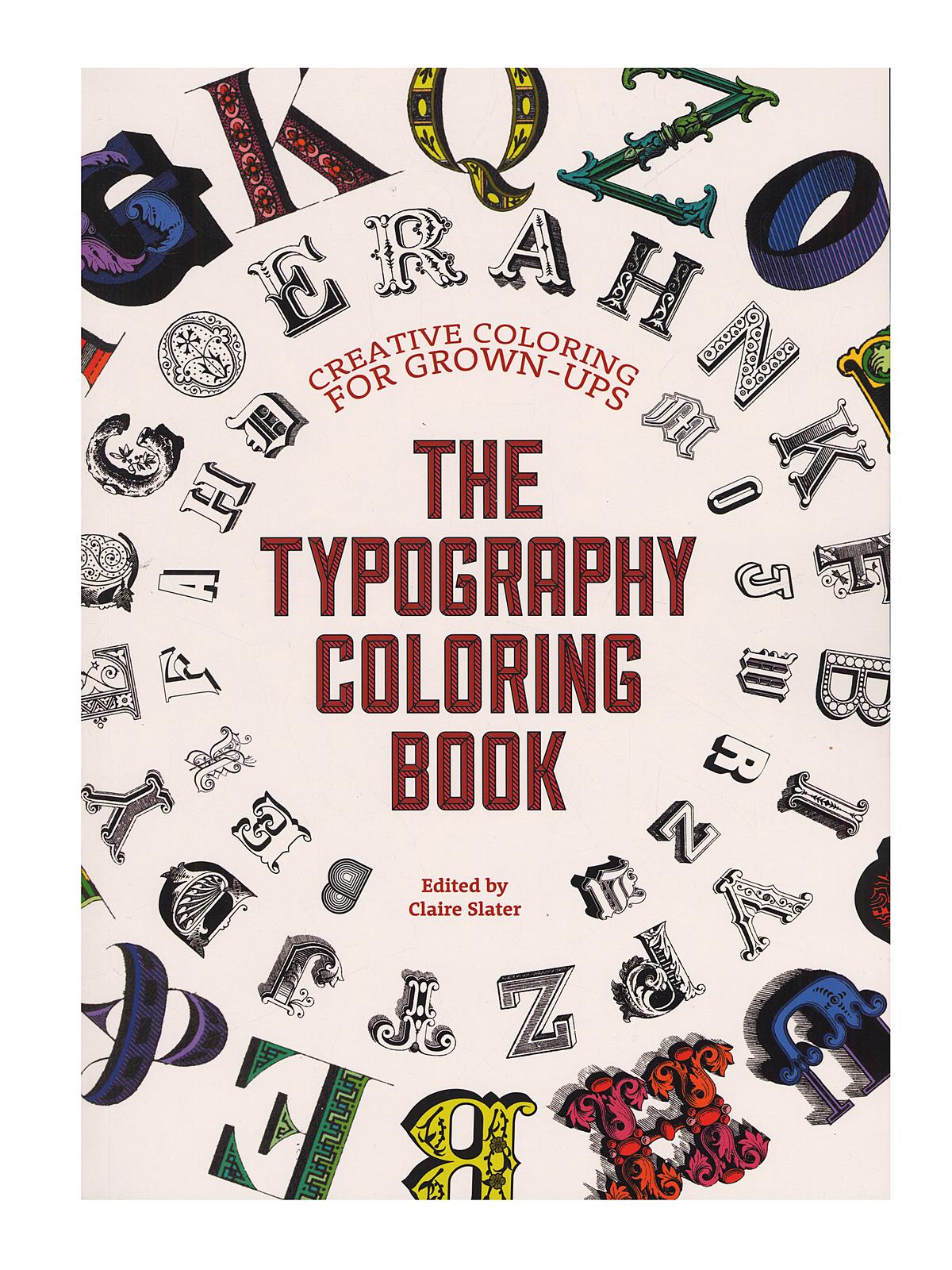 The Typography Coloring Book Each