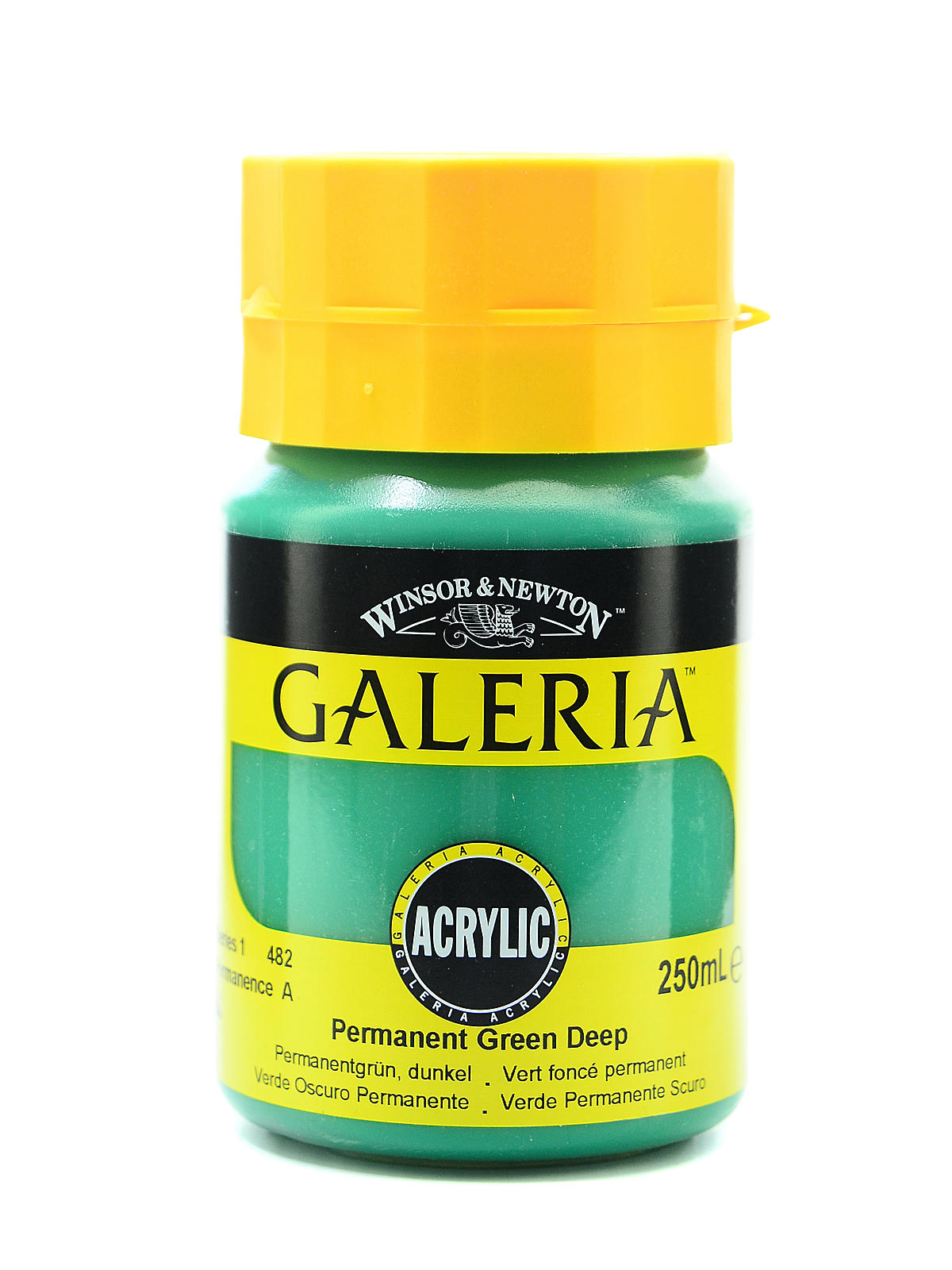 Galeria Flow Formula Acrylic Colours permanent green deep 250 ml 482