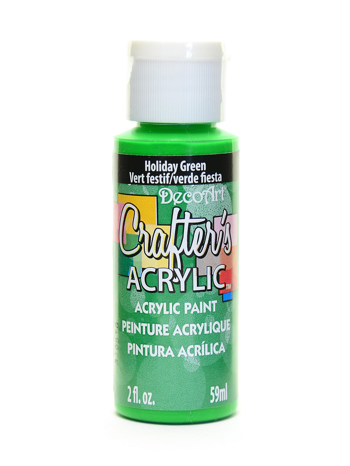 Crafters Acrylic 2 Oz Holiday Green