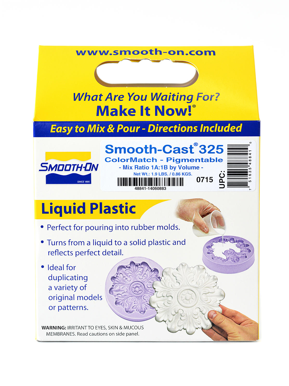 Smooth-cast 325 Colormatch Liquid Plastic Compound Smooth Cast 325