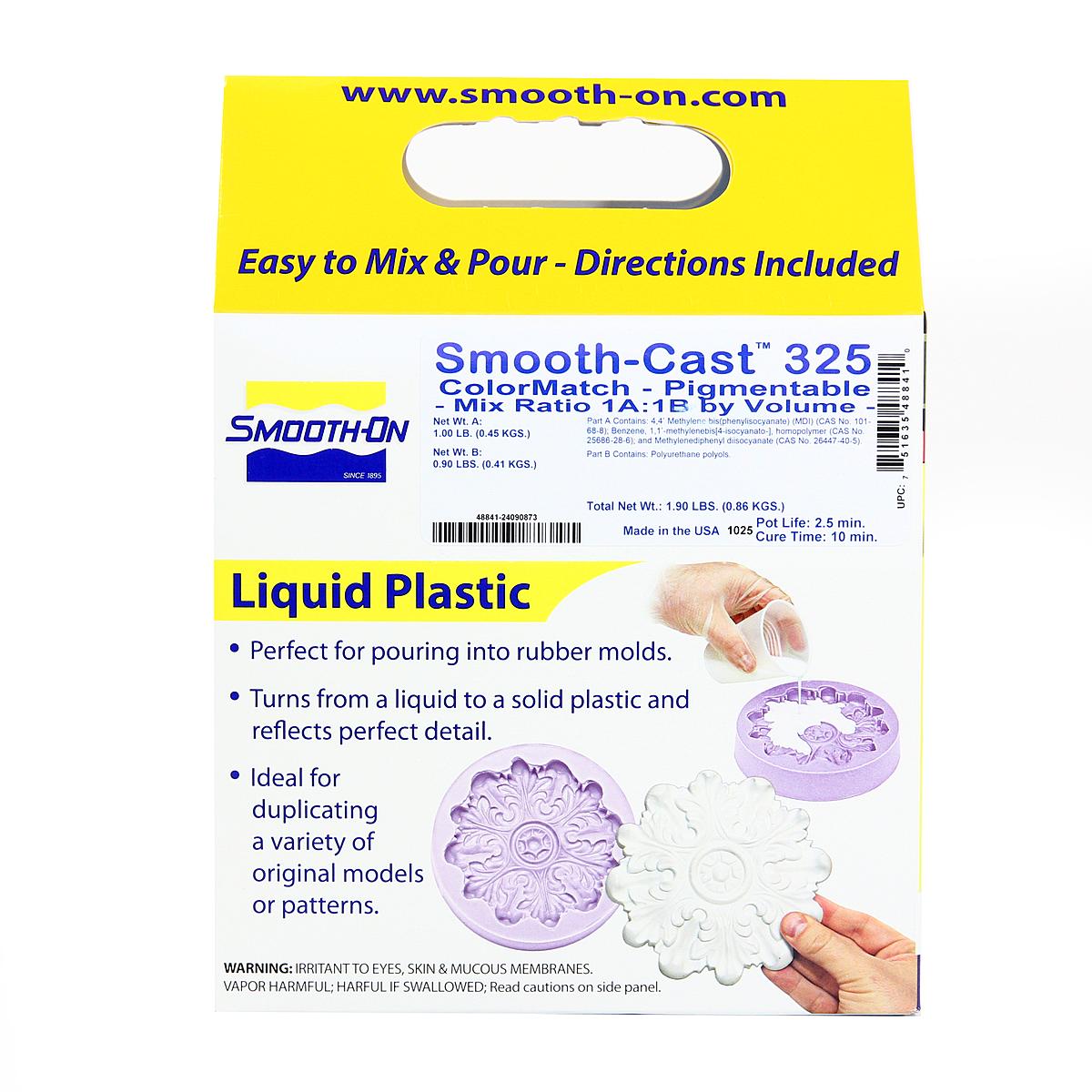 Smooth-Cast 325 ColorMatch Liquid Plastic Compound Smooth Cast 325