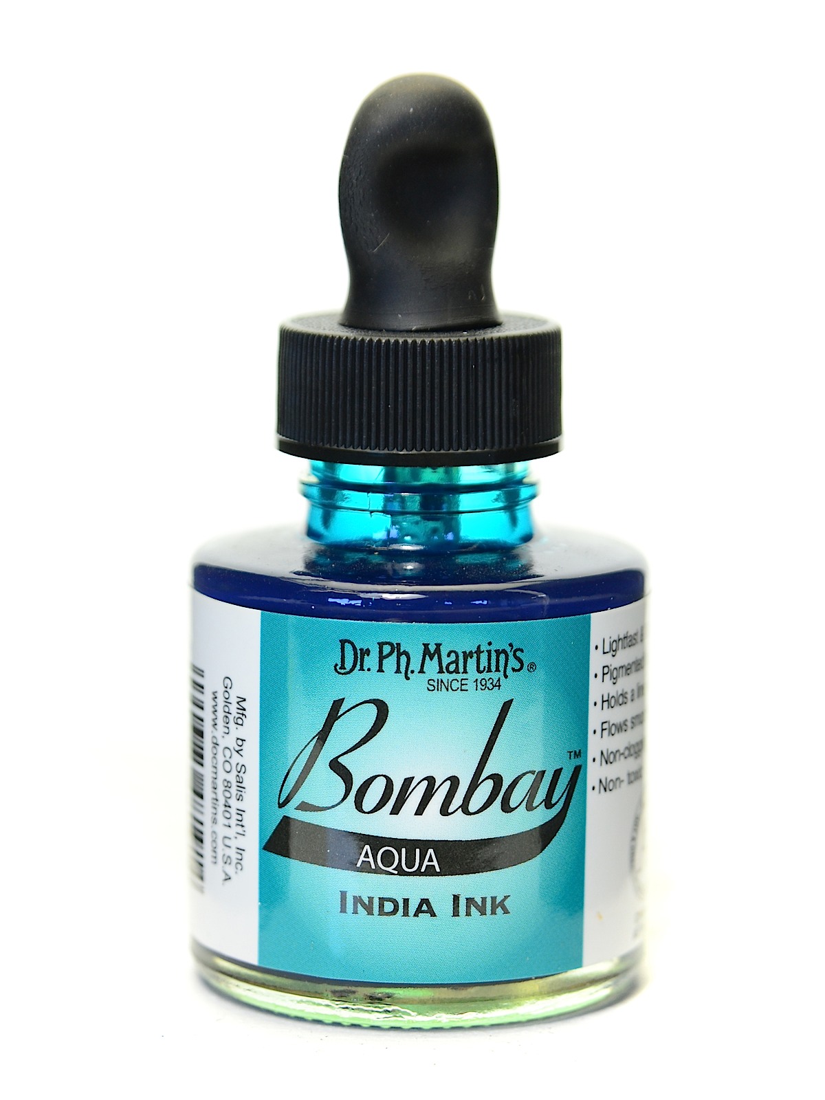 Bombay India Ink 1 oz. aqua