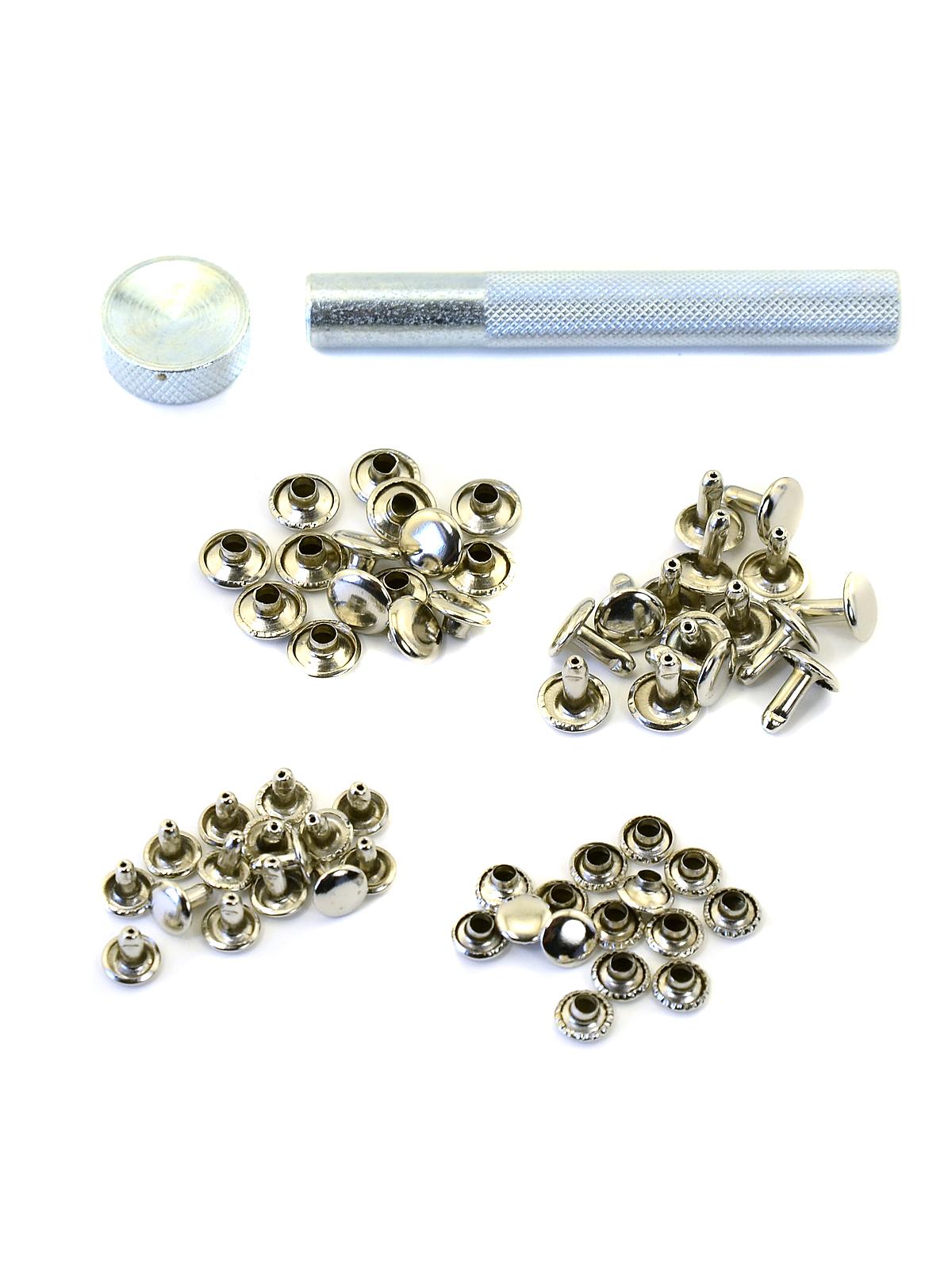 Realeather Rivet Setter Kit set of 60