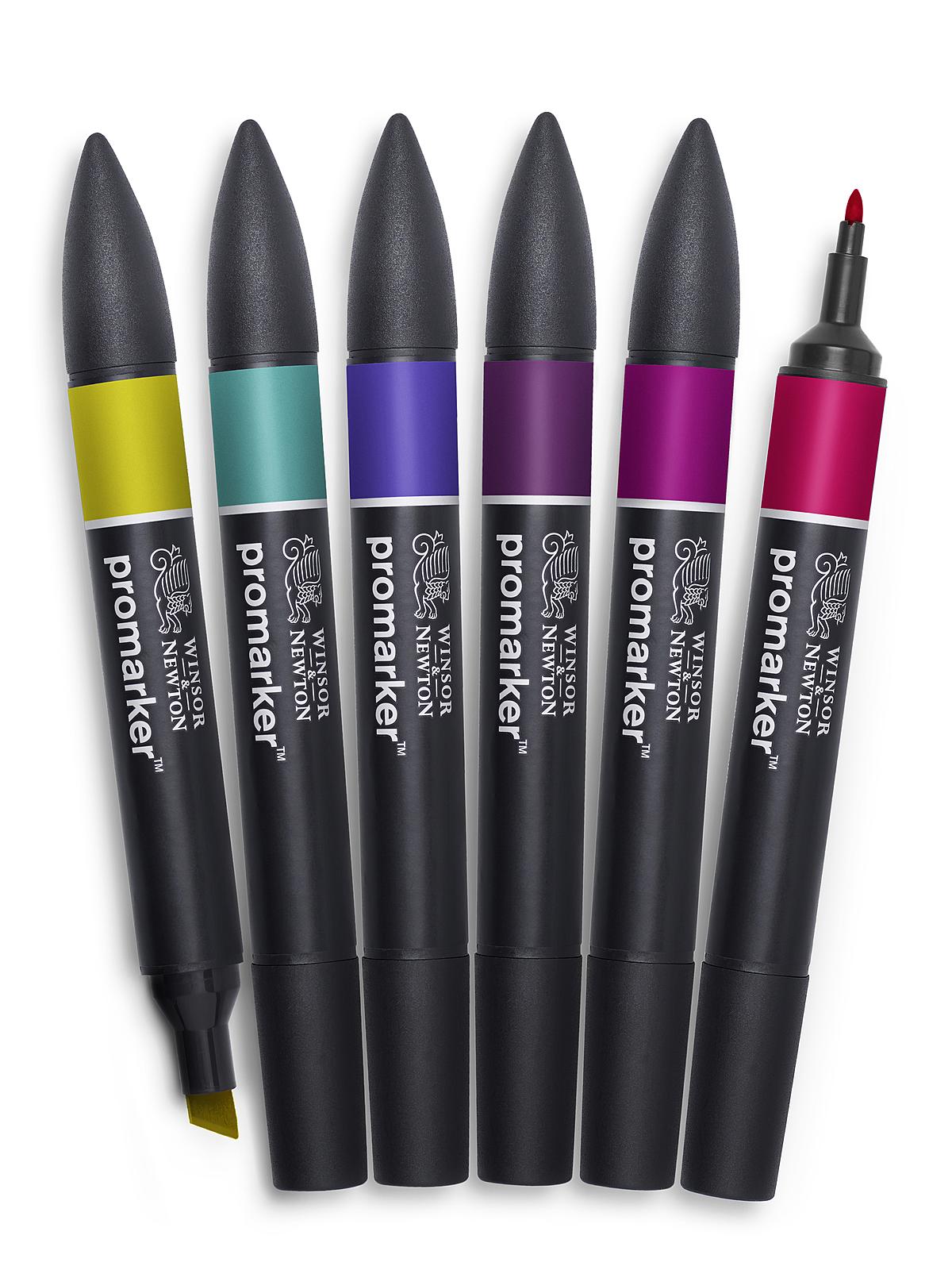 Promarker Sets rich tones set of 6