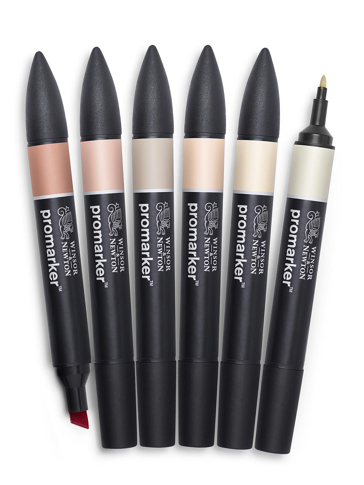Promarker Sets skin tones set 1 set of 6